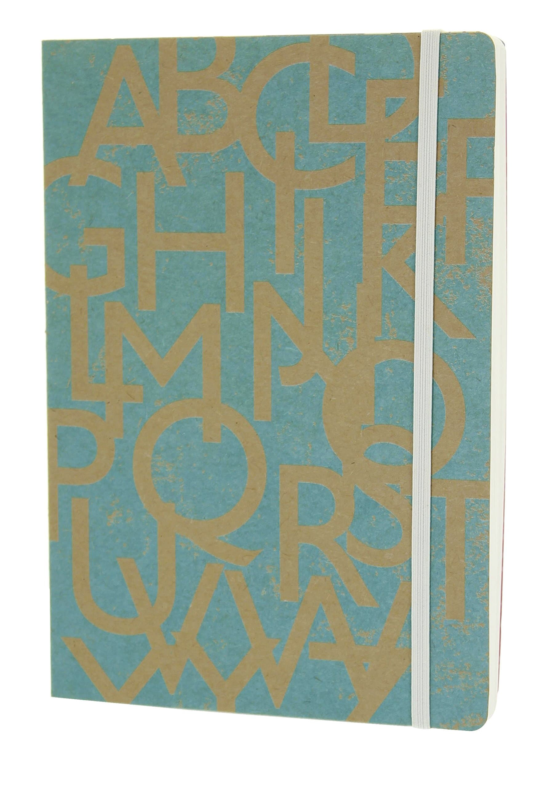 Go Stationery Kraft Typo A5 Notebook - Blue