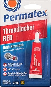27100 High Strength Threadlocker Red, 6 ml