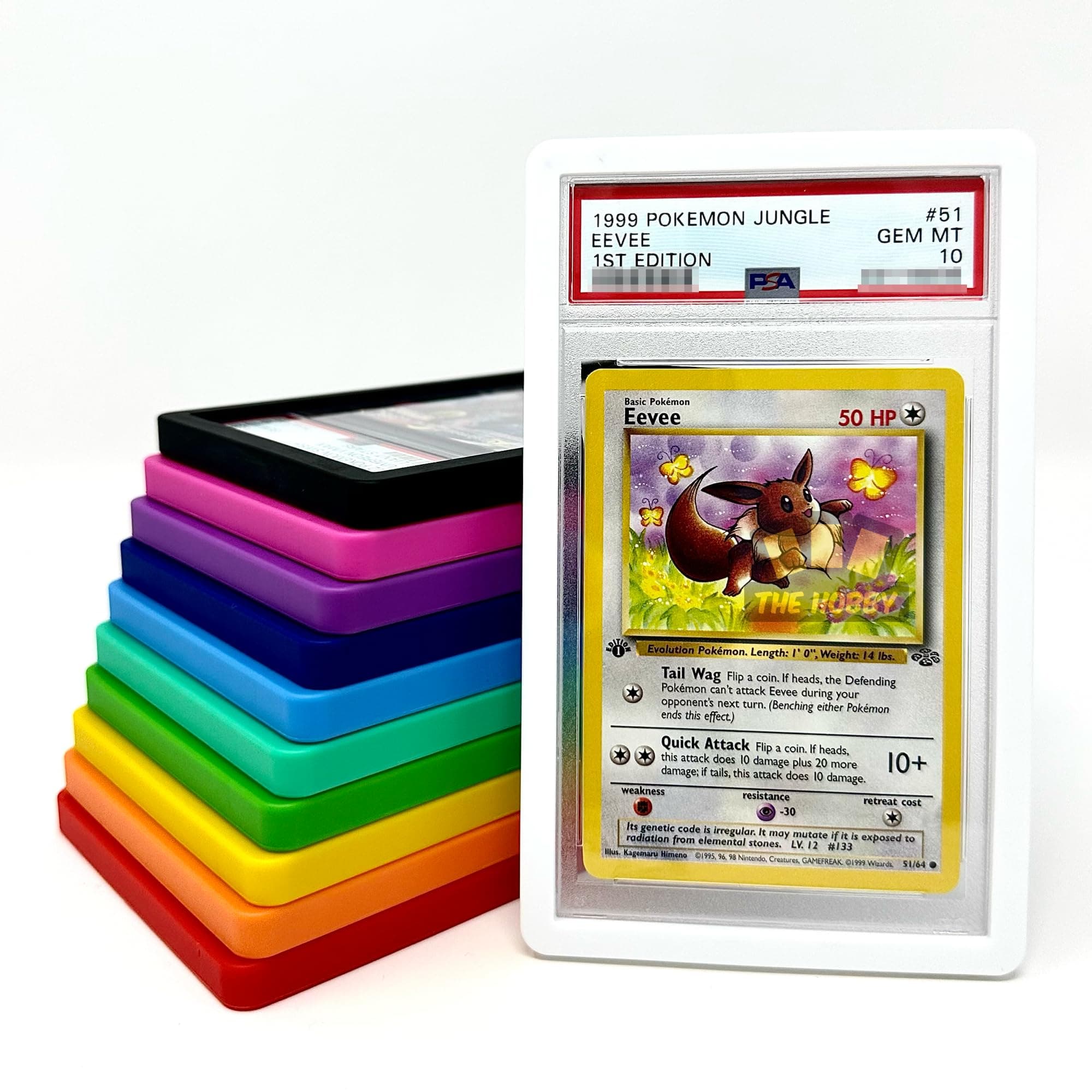 Bumper Guard for PSA Graded Cards ONLY | Shield Your Slabs! | Ultimate Edge Protector Bumper | 1 Pack White