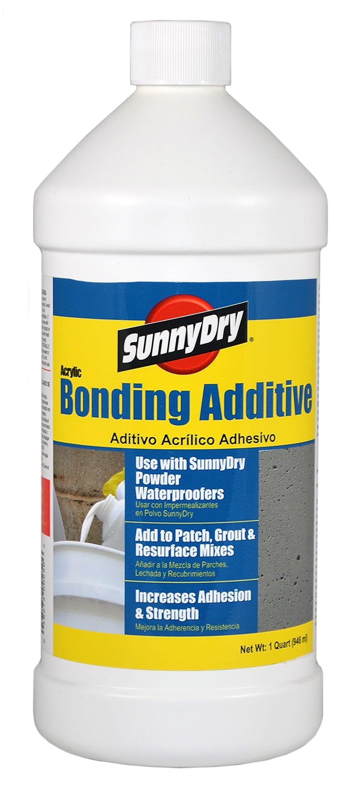 SunnyDry D355 Clear Acrylic Bonding Additive, 1 quart