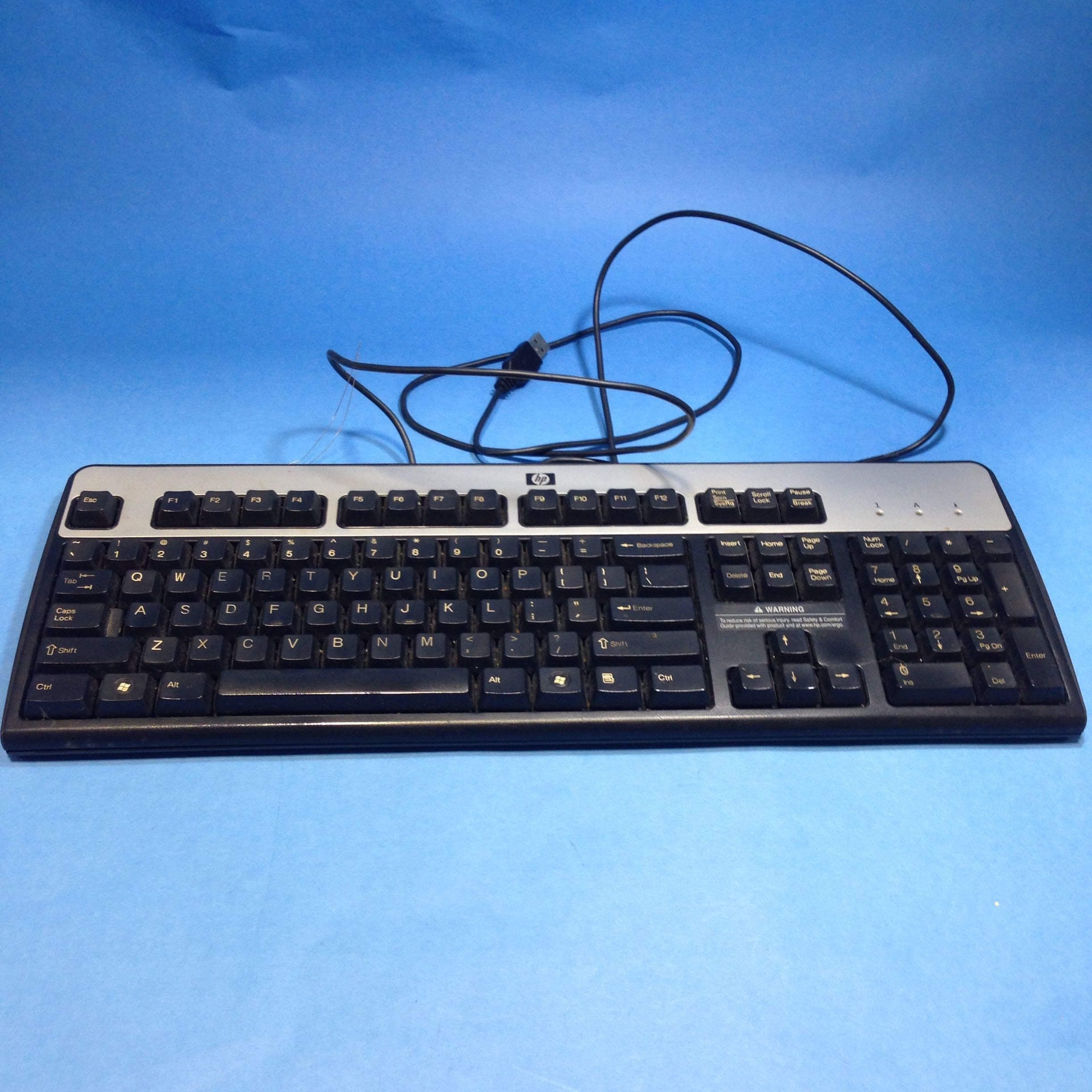 Keyboard HP KU-0316 USB Previously Owned Very Clean