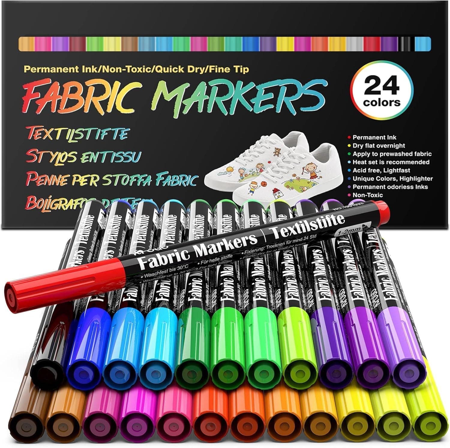 Fabric Pens Permanent