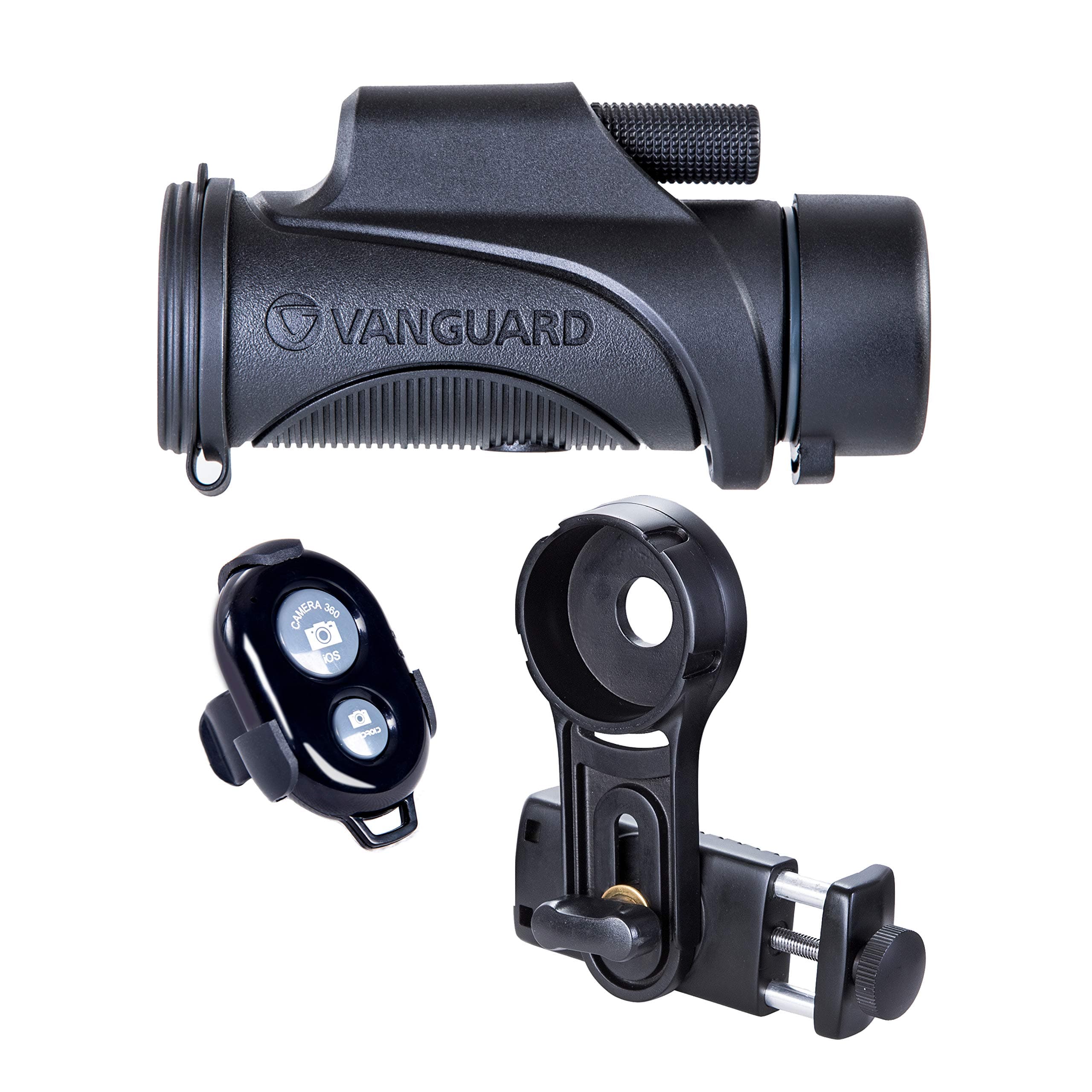 Vanguard Vesta 8320M Monoculars Smarphone Digiscoping Kit (W/Bluethooth Remote & Smartphone Adapter)