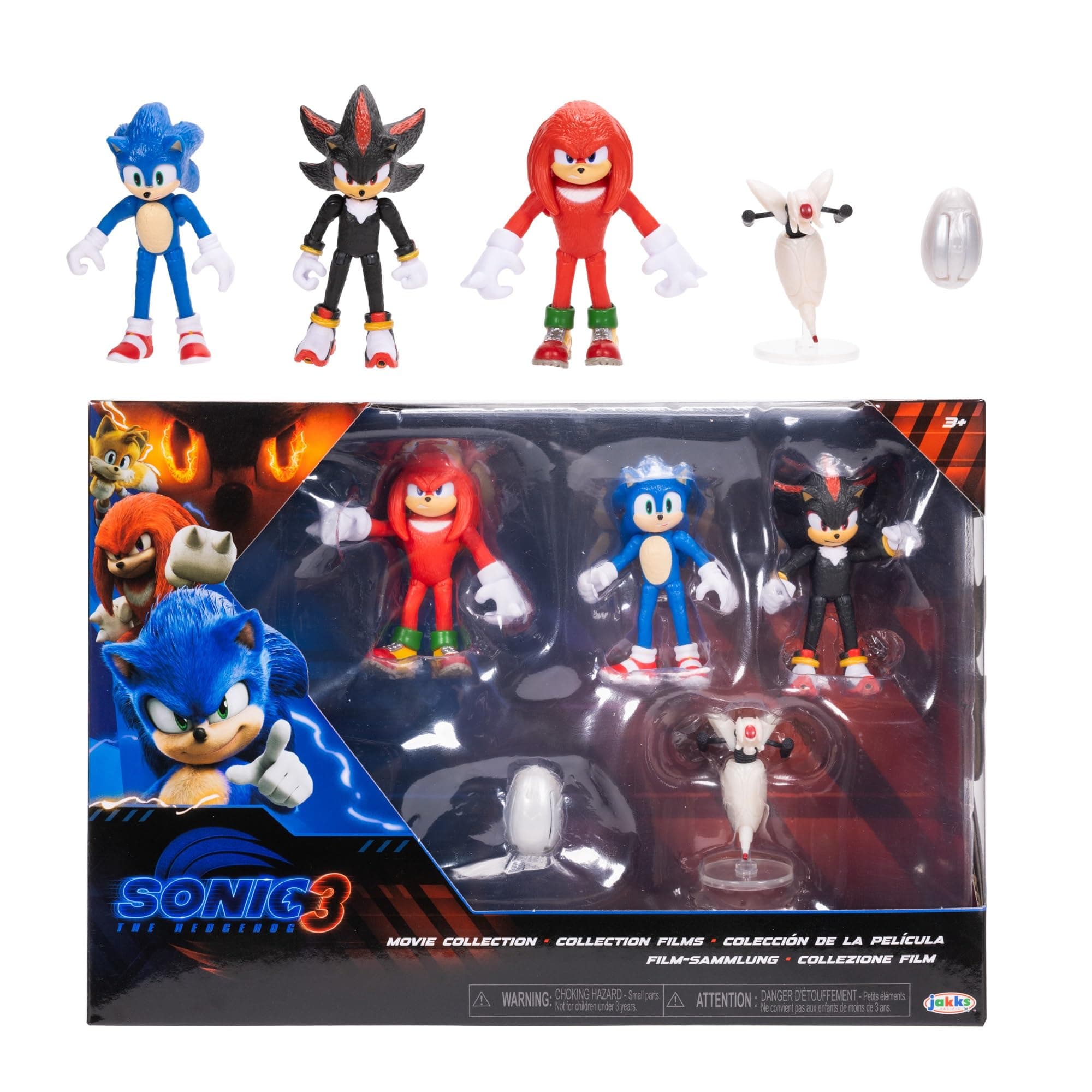 Sonic 3 Movie 2.5" Action Figure Multi-Pack