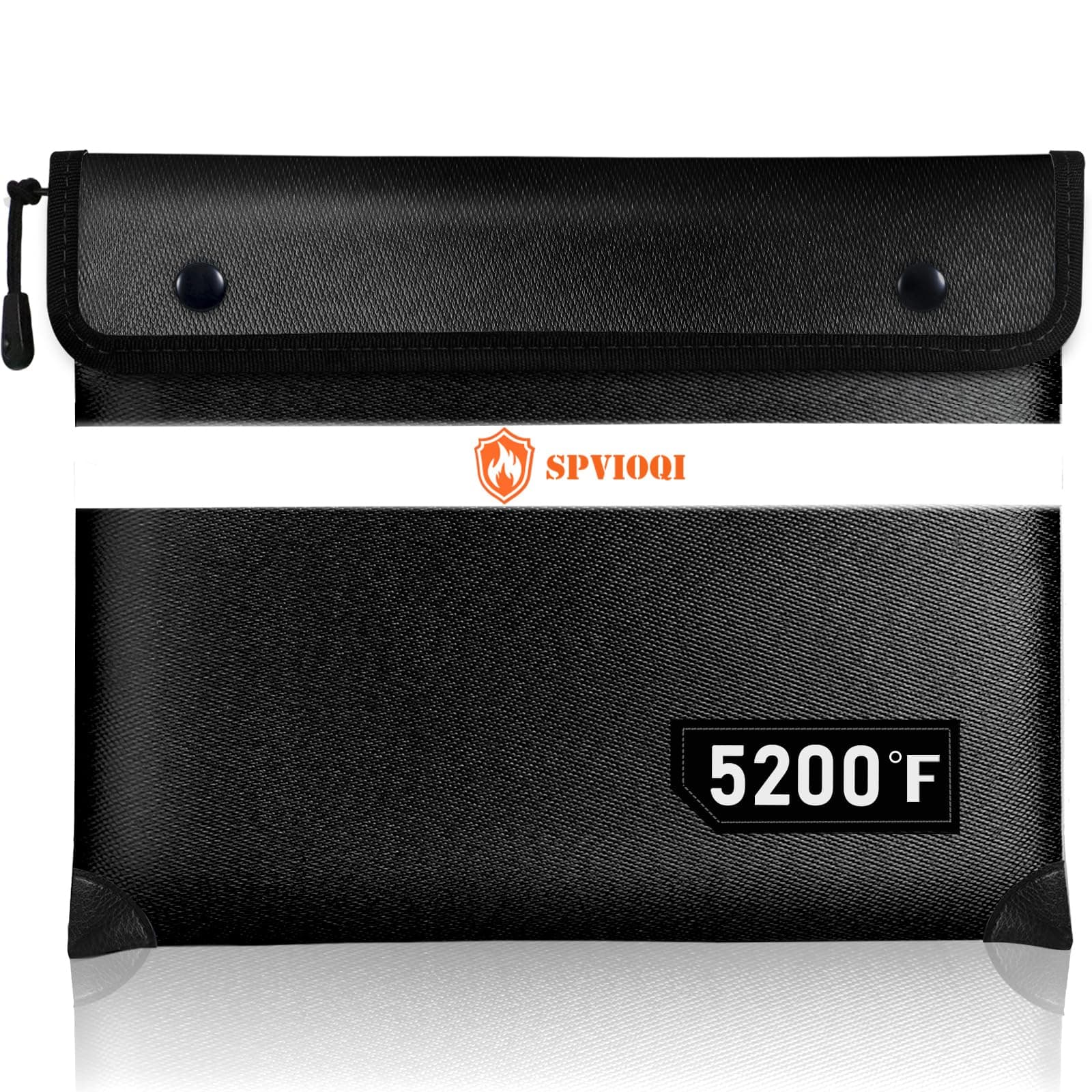 Fireproof Document Bag with 5200°F Heat Insulated