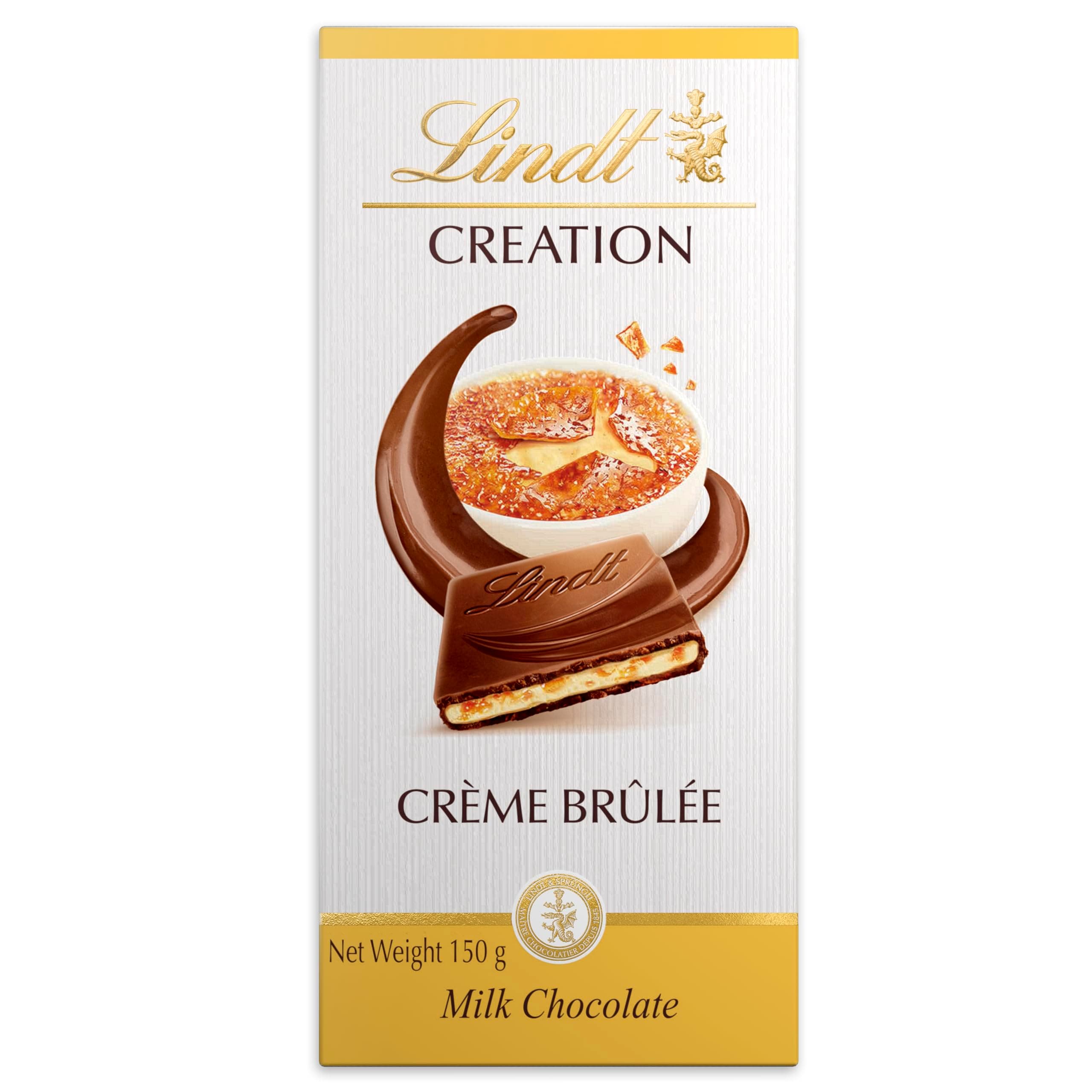 Creation Cream Brulee Chocolate Bar, 150g