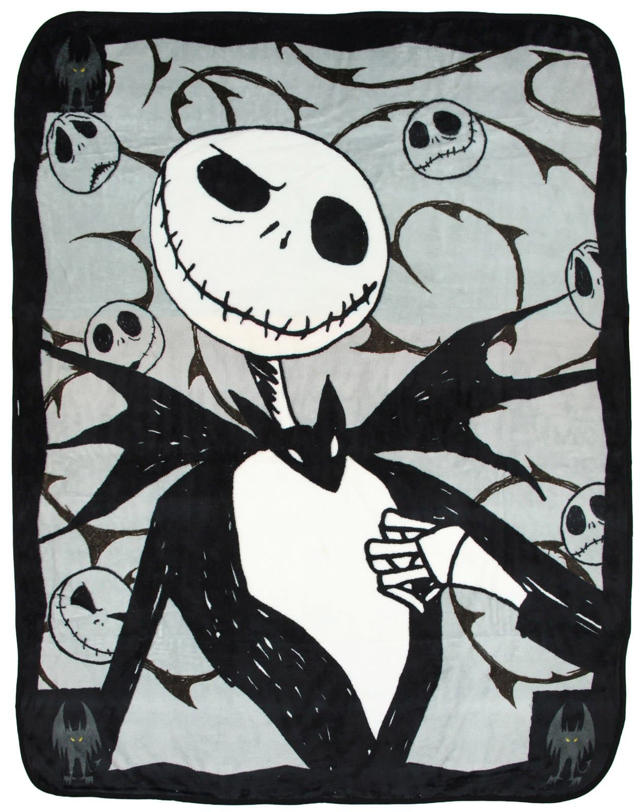 The Nightmare Before Christmas Jack Skellington Comfy Throw