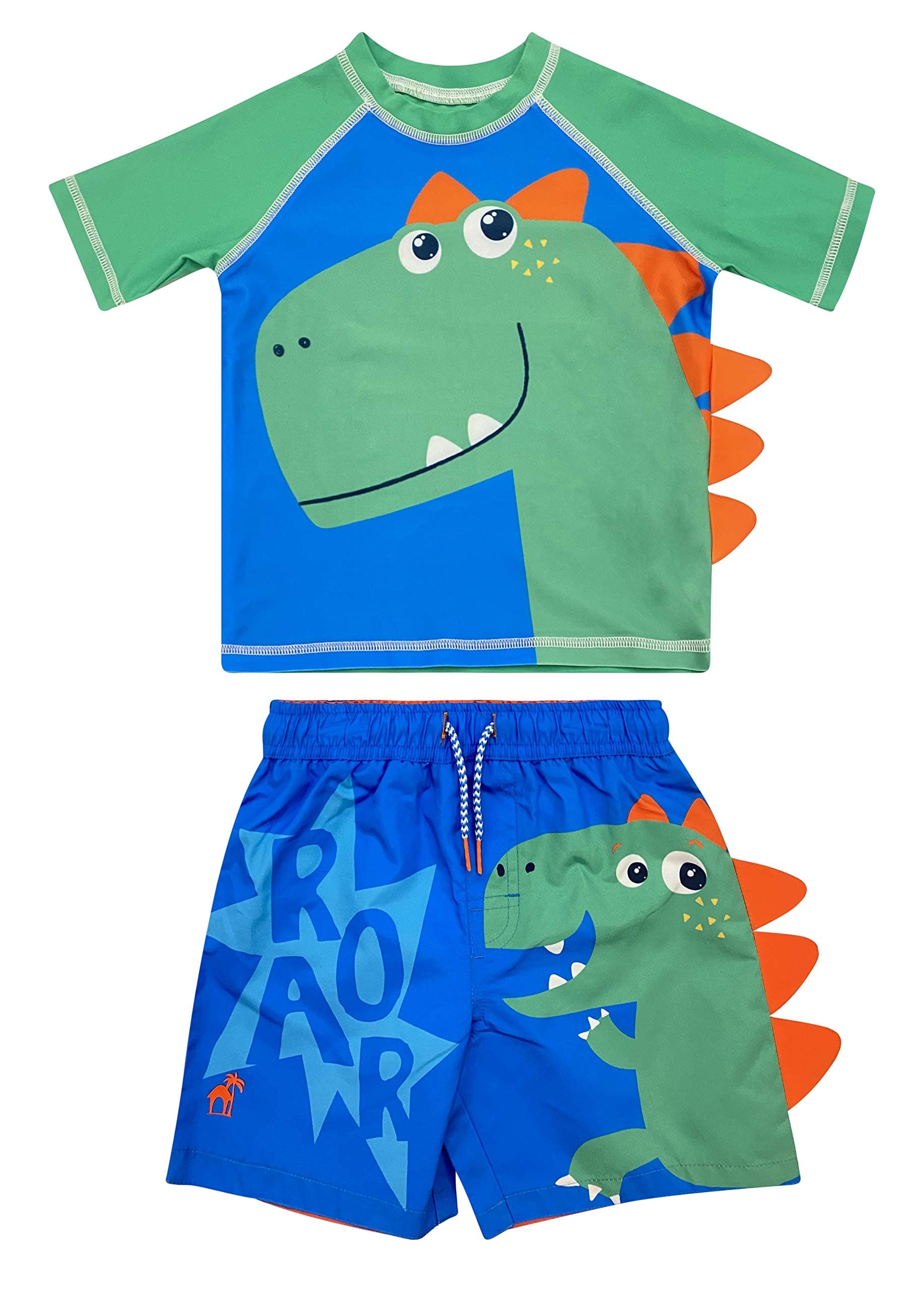Dreamwave 2 Piece Rash Guard & Swim Trunks Set