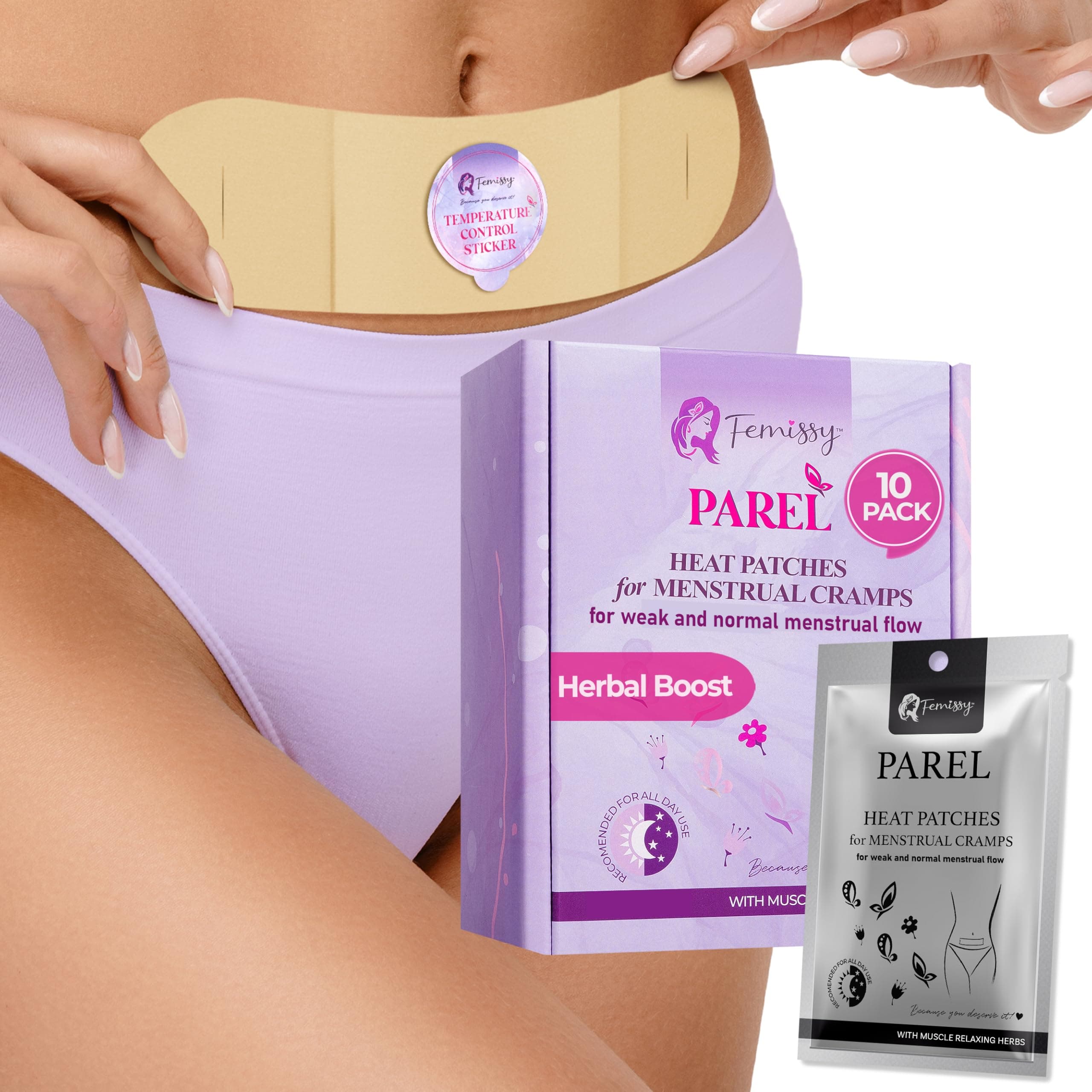 Menstrual Pain Relief Patch (Weak & Normal Flow)
