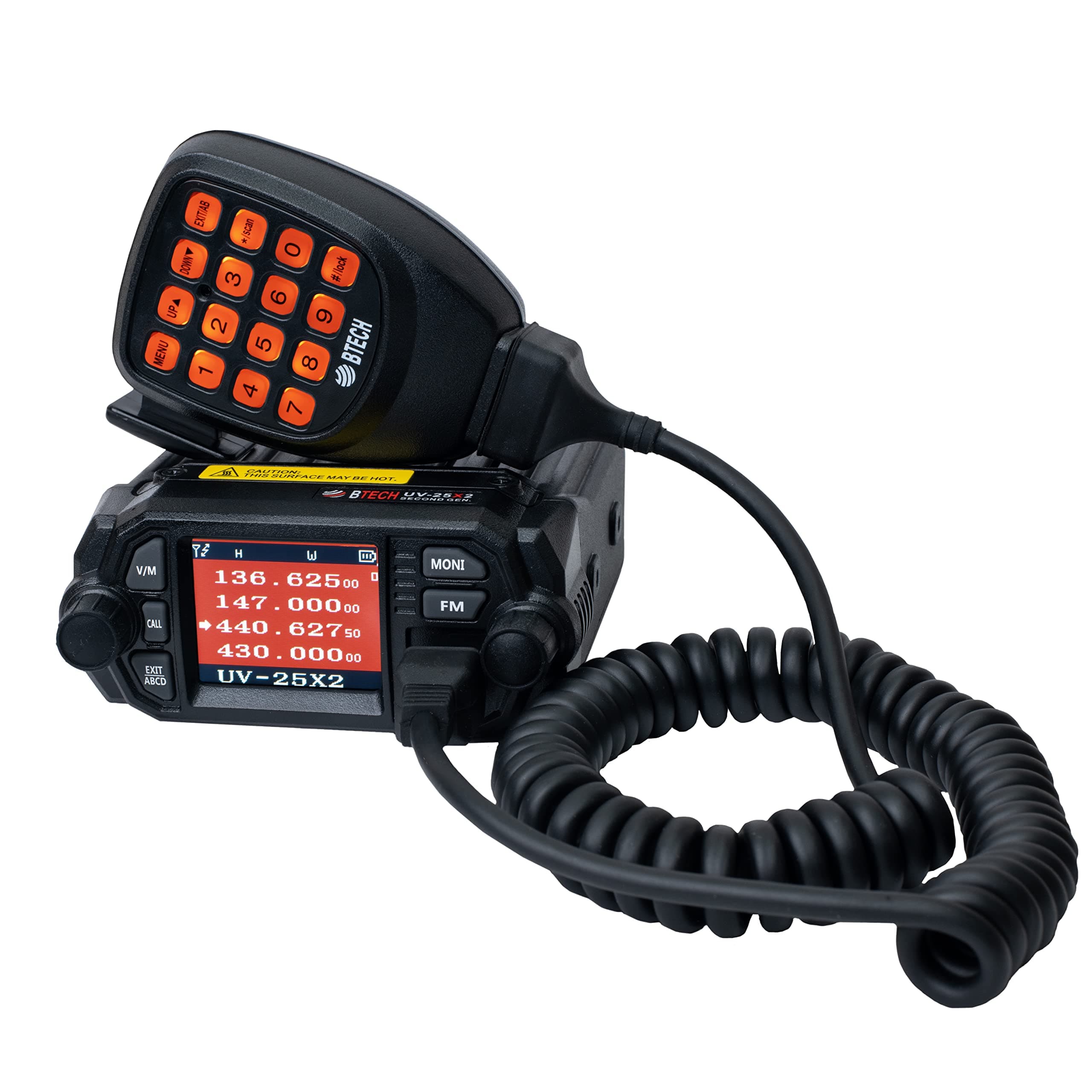 UV-25X2 (Second Gen.) Mini Mobile 25 Watt Dual Band Base, Mobile Radio: VHF, UHF Amateur (Ham)