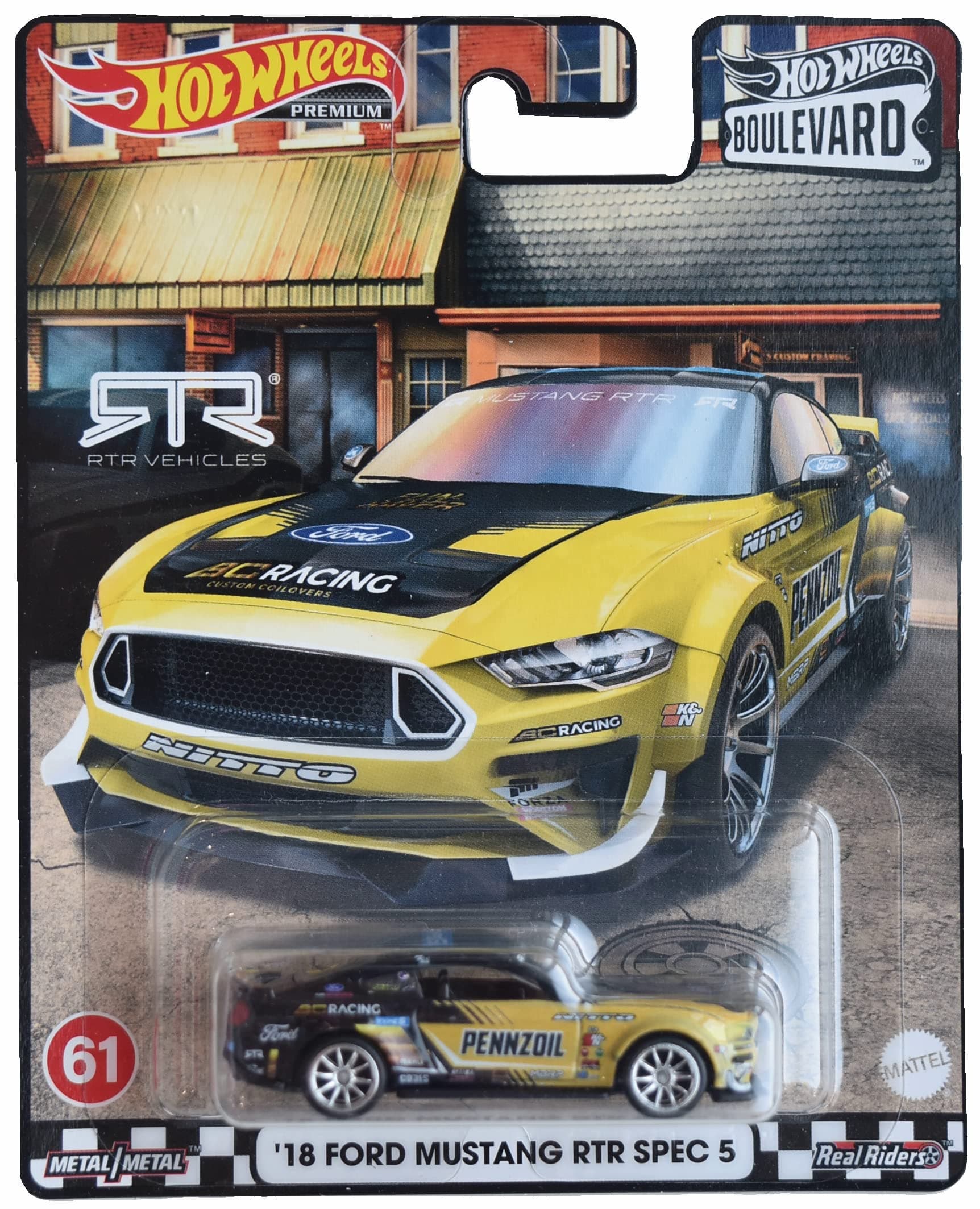 18 Ford Mustang RTR Spec 5, Boulevard