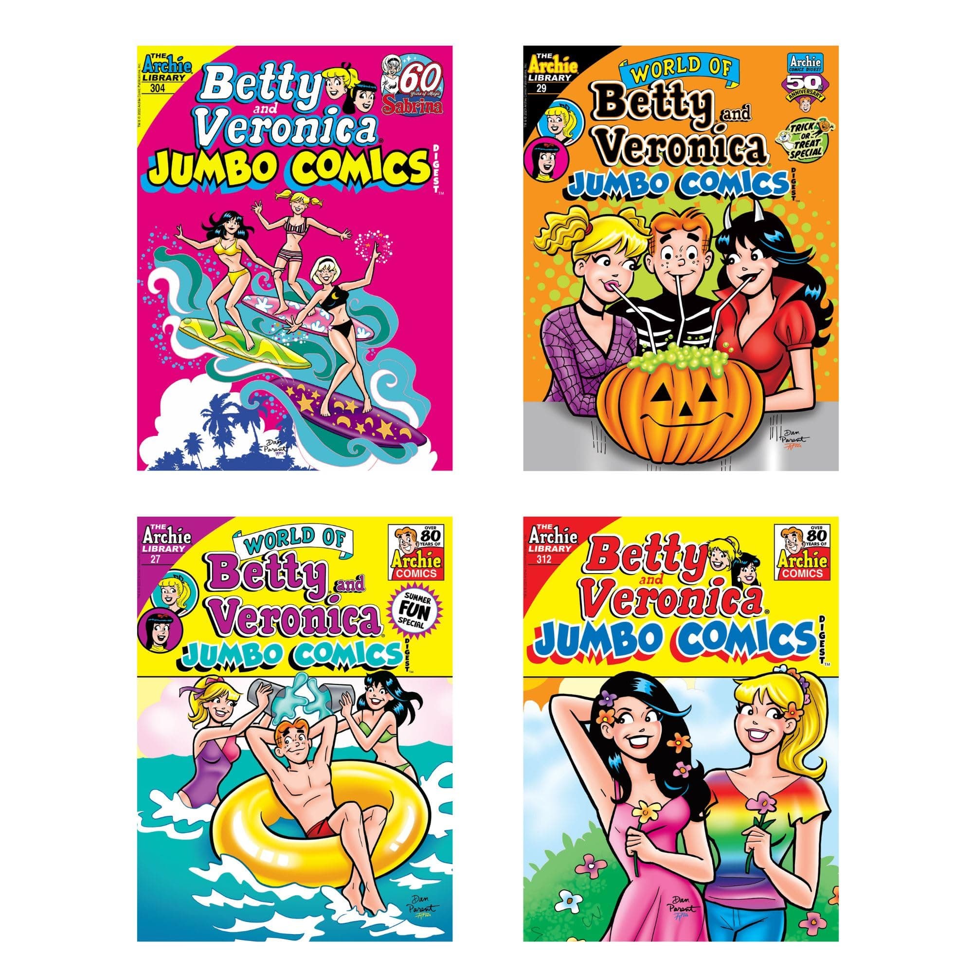 Comics Digest Value Gift Packs (Betty & Veronica 4-Pack)