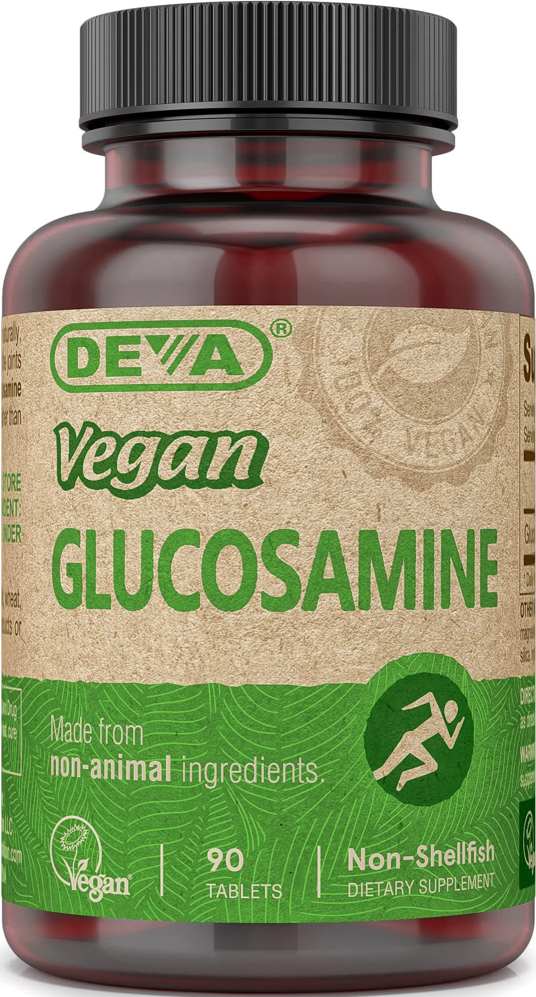 Vegan Glucosamine, 1500 mg, 90 Tablets