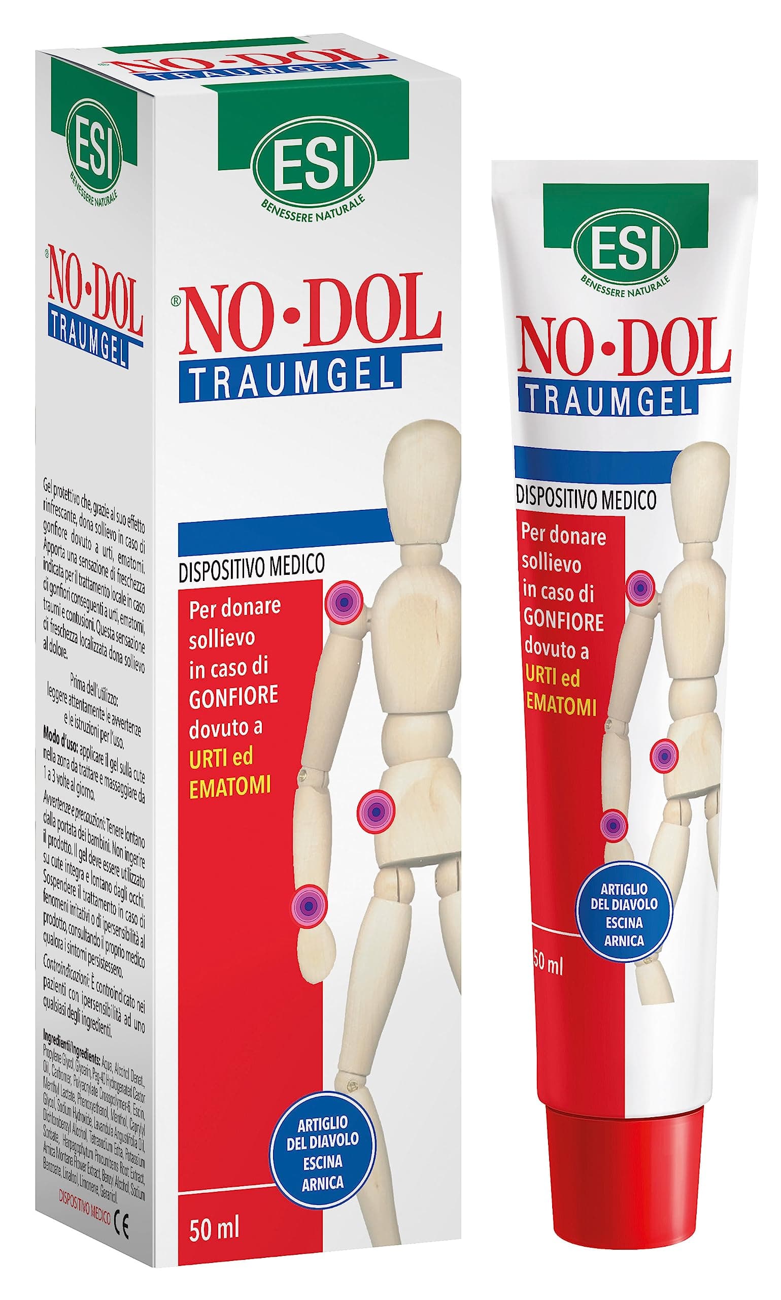 No-Dol Traumagel - Post-Traumatic Response Gel - 50 Milliliter