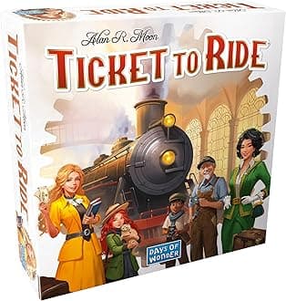Asmodee | Ticket to Ride Refresh | Family Board Game | Ages 8+ | 2-5 Players | 30-60 Minutes Playing Time