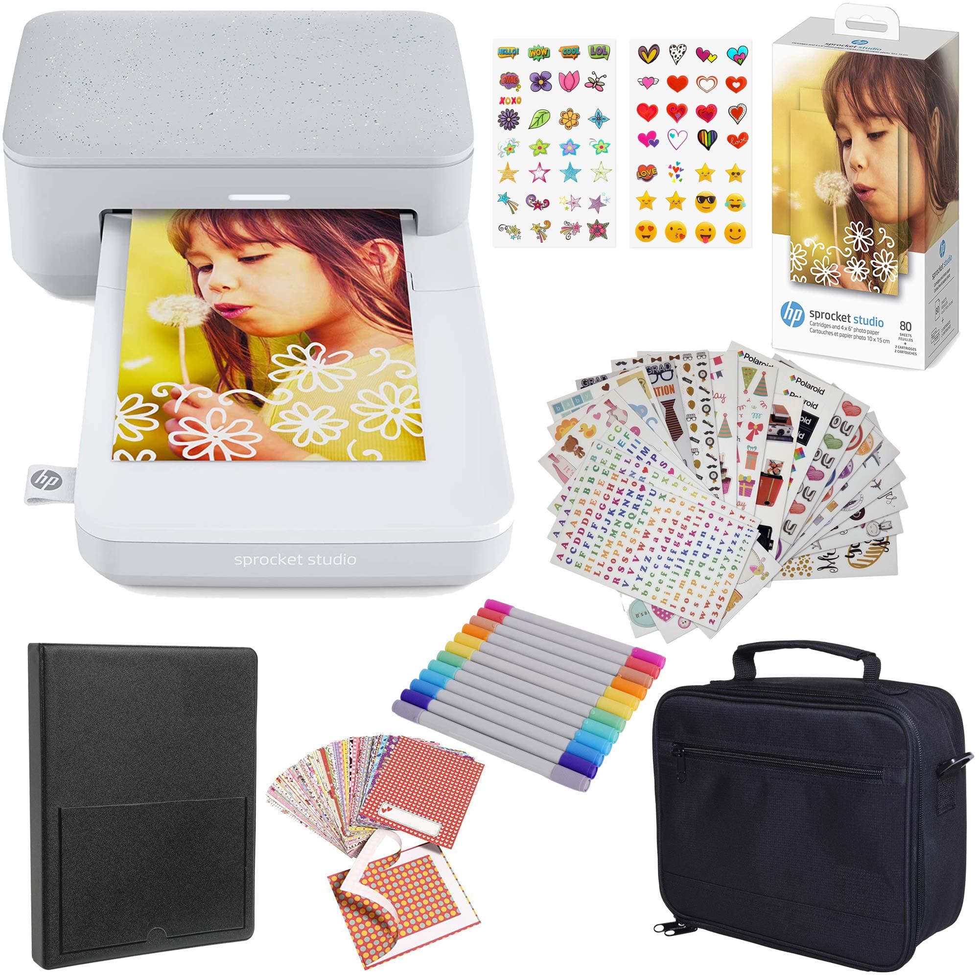 Sprocket Studio 4x6” Instant Photo Printer UK Plug – Starter Bundle