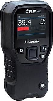 FLIR MR60 Moisture Meter, Genuine Domestic Product, Up to 10 Years Warranty for Pin & Pinless Measurement
