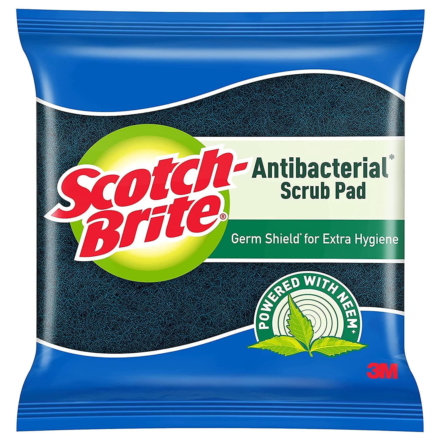 Scotch-Brite Non-Woven Scrub Pad (Blue)