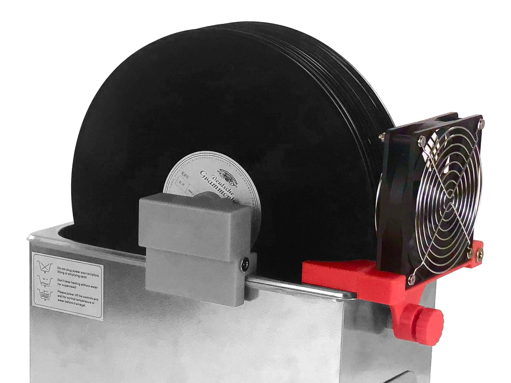 CleanerVinyl Dry - Ultrasonic Vinyl Record Cleaner Accessory for CleanerVinyl Pro and CleanerVinyl One to Accelerate Drying - Dry Records After Less Than 25 min!