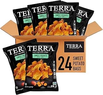 TERRA Sweet Potato Chips, No Salt Added