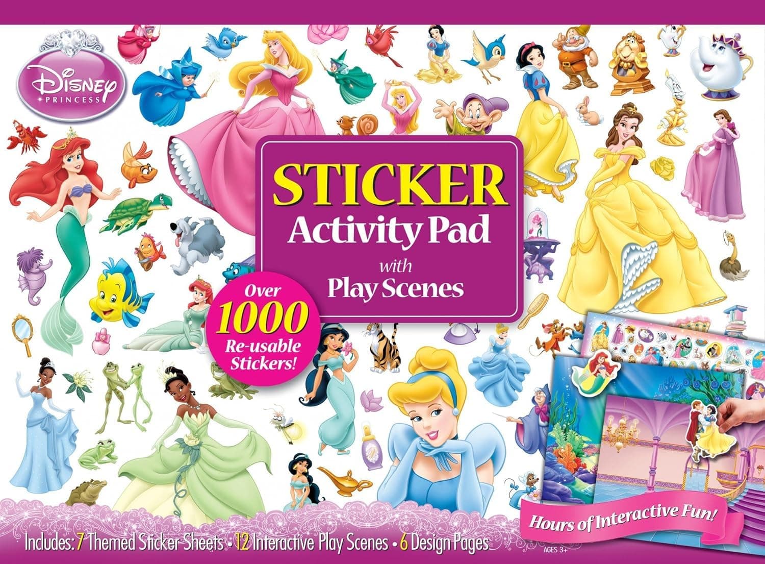 Disney Princess Ultimate Sticker Activity Pad