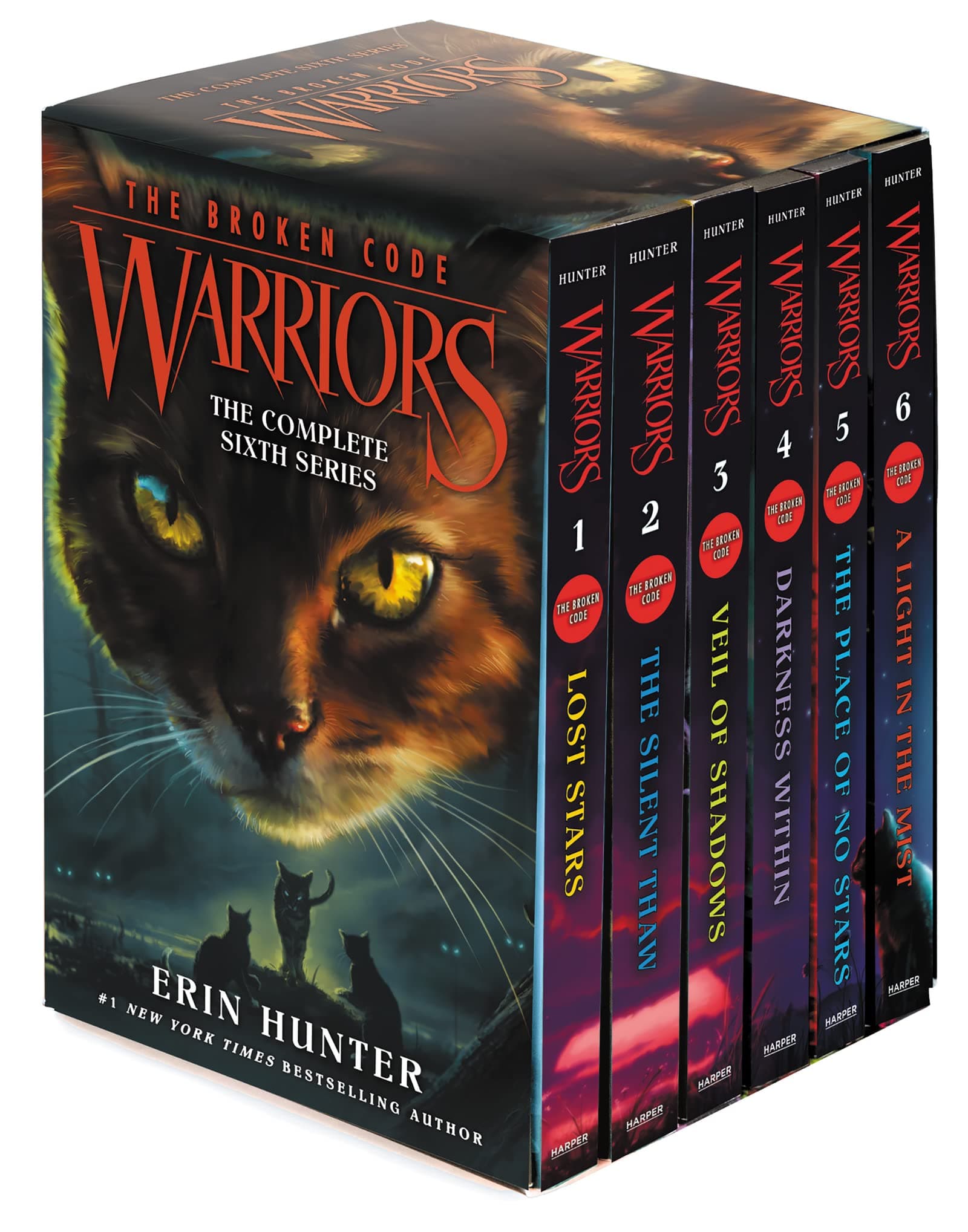 Warriors the Broken Code Box Set: The Broken Code (1-6)