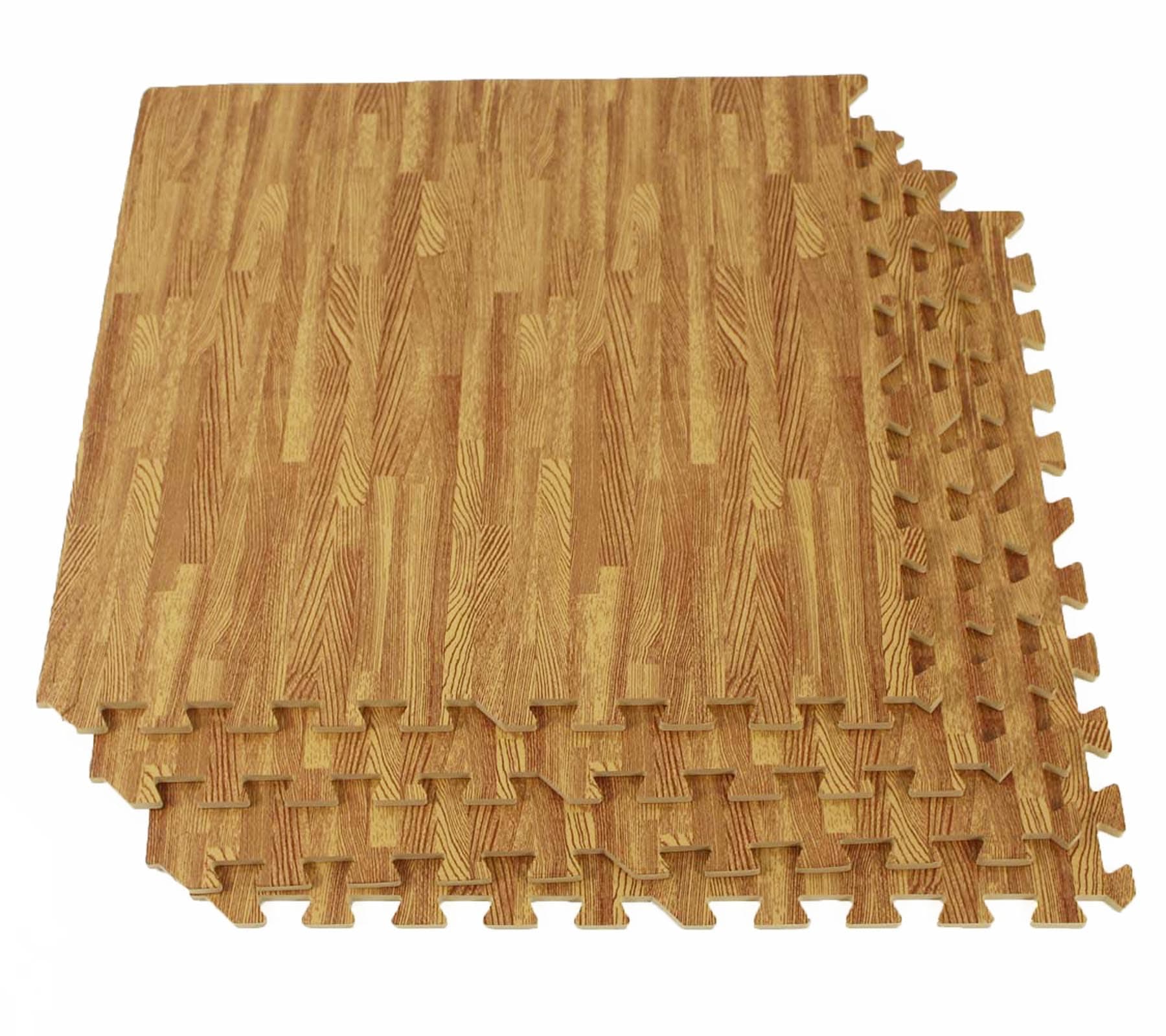 Wood effect tiles