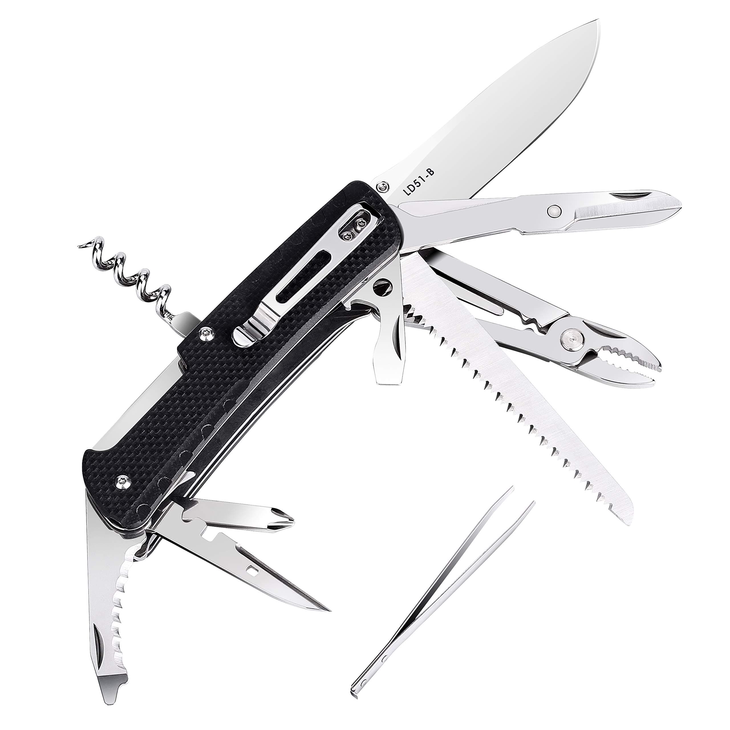 fenix Unisex Trekker Ld-51b Multi tool, Black, One Size UK