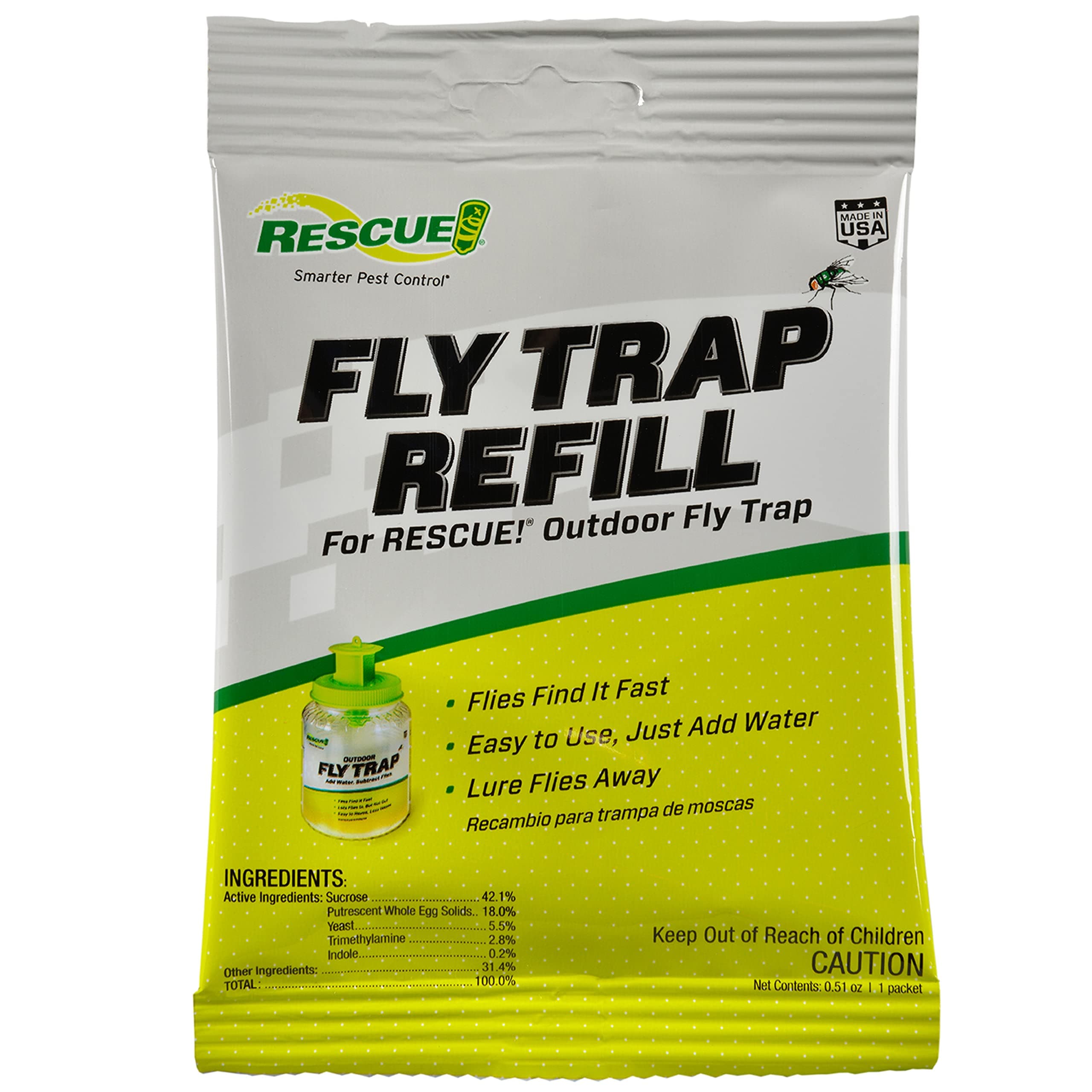 Reusable Fly Trap Bait Refill – Outdoor Use