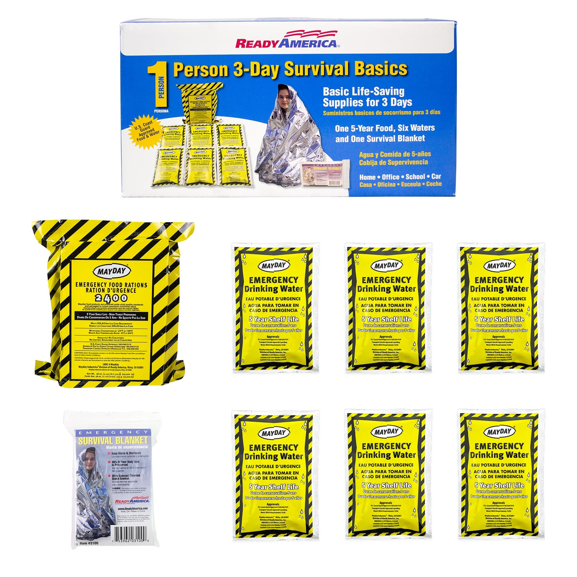 Quakehold! Survival Kit - 3000 The Survival Box