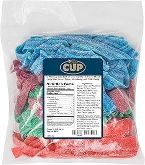 By The Cup Sour Belt 4 Flavor Variety, 1.6 pound bag