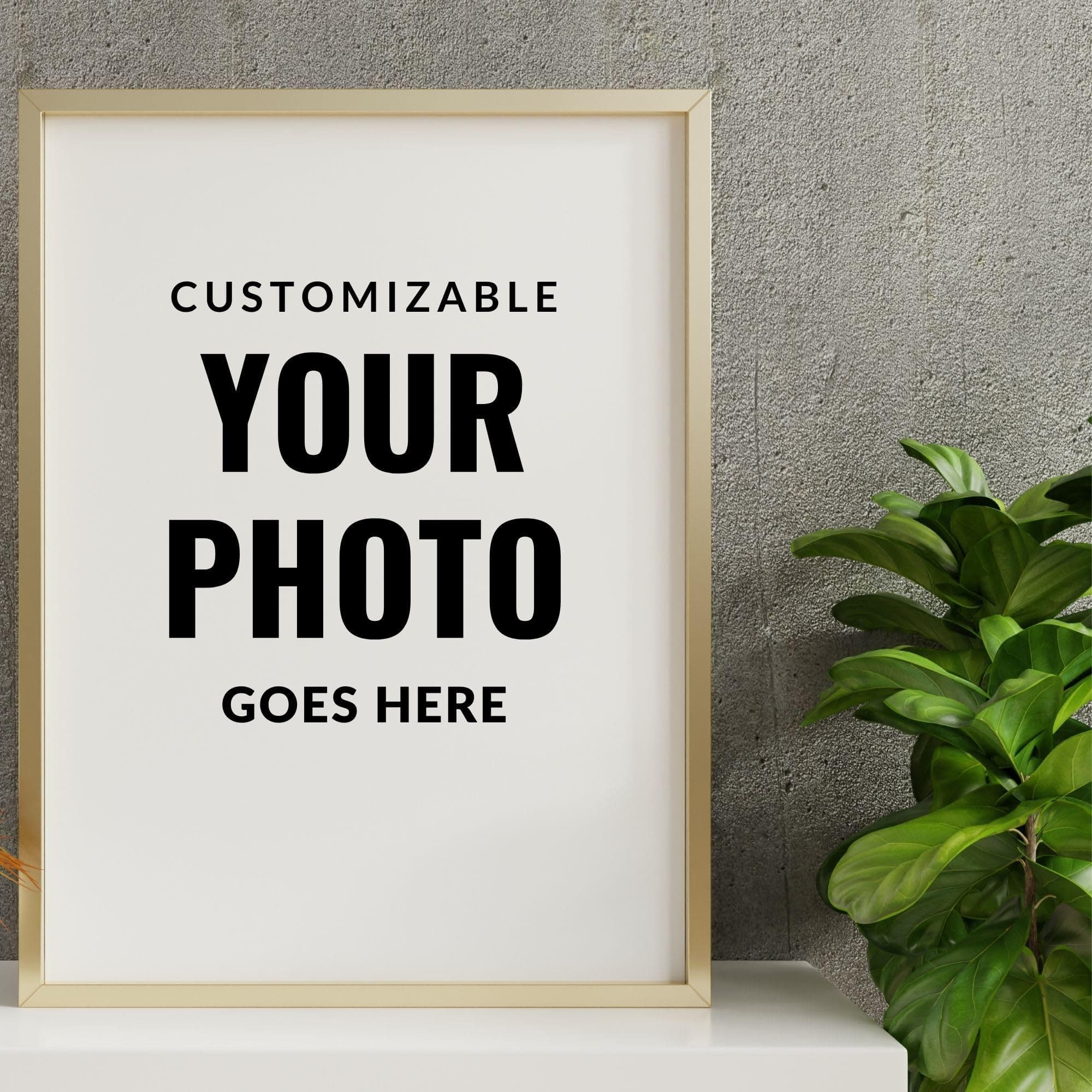 Personalized Custom Poster Print - Glossy Poster - Sized 11x14