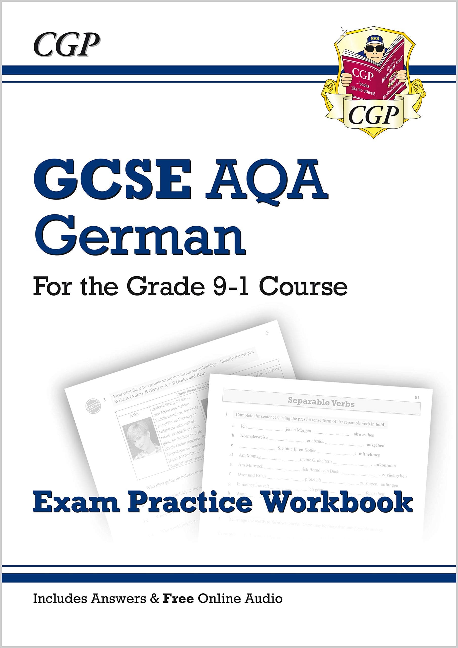 GCSE German AQA Exam Practice Workbook - for the Grade 9-1 Course (includes Answers)