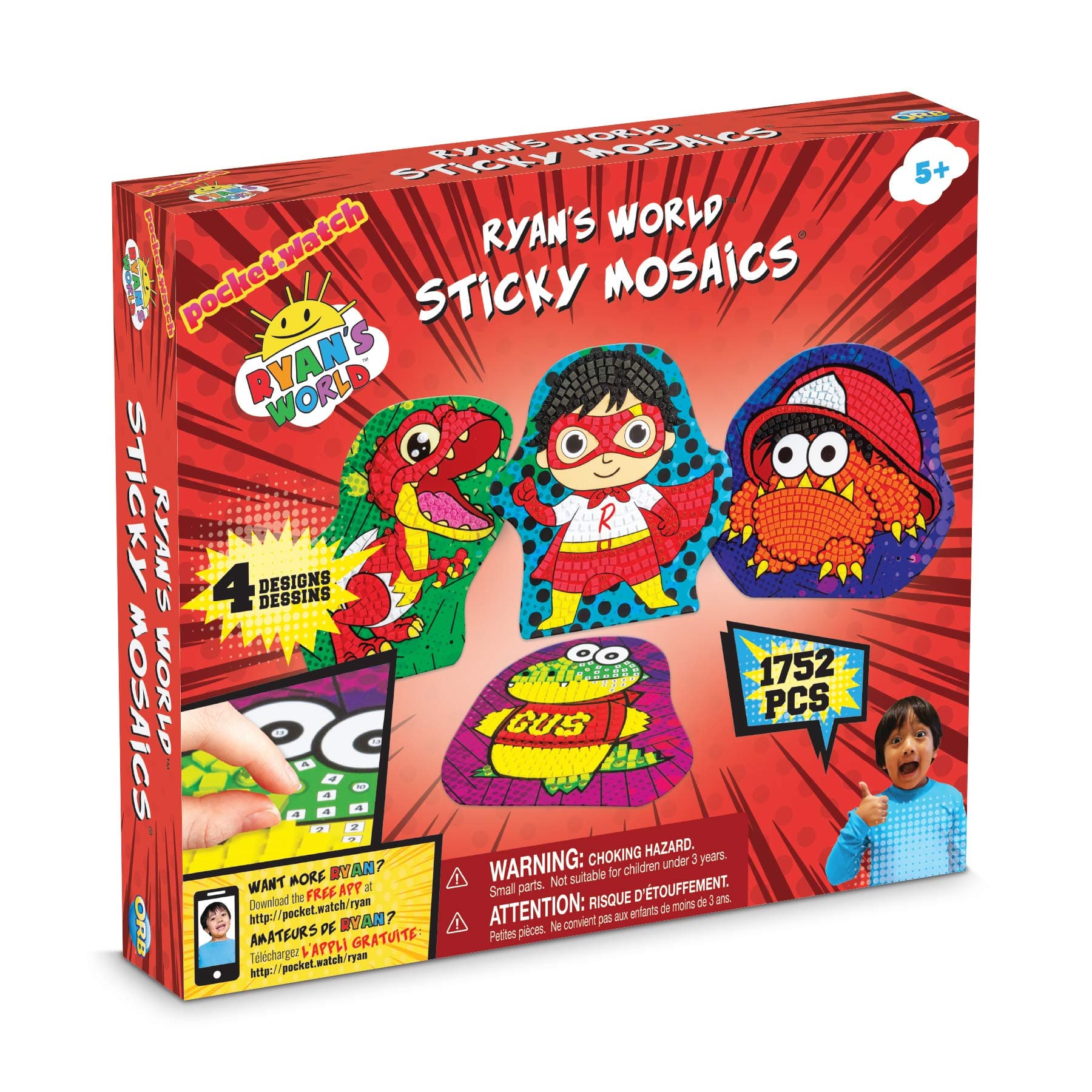 ORB Ryan’s World Sticky Mosaics (116224)