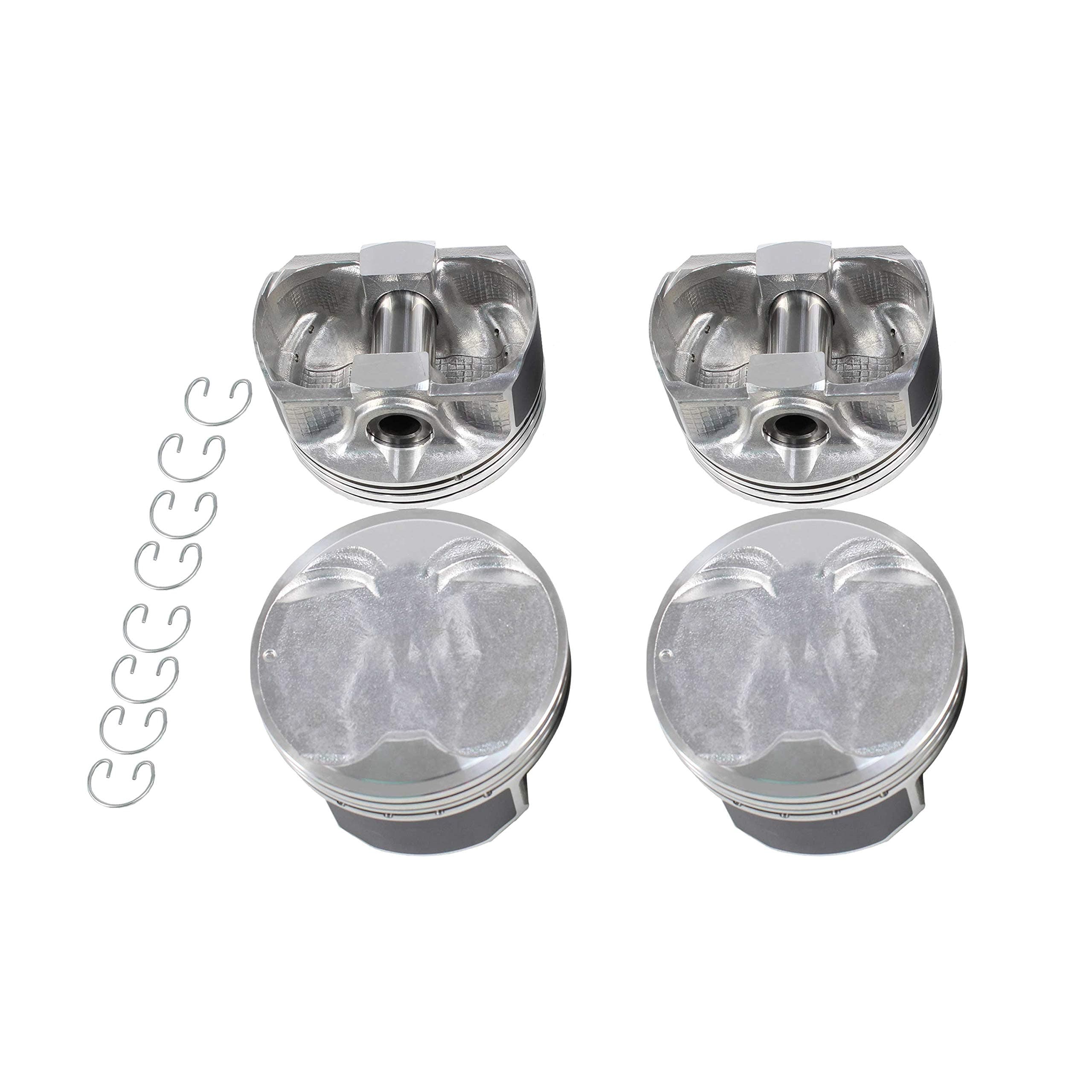 DNJ P720D Piston Set Standard for 2006-2011 Subaru Forester, Impreza, Legacy 2.5L H4 16V SOHC 2458cc