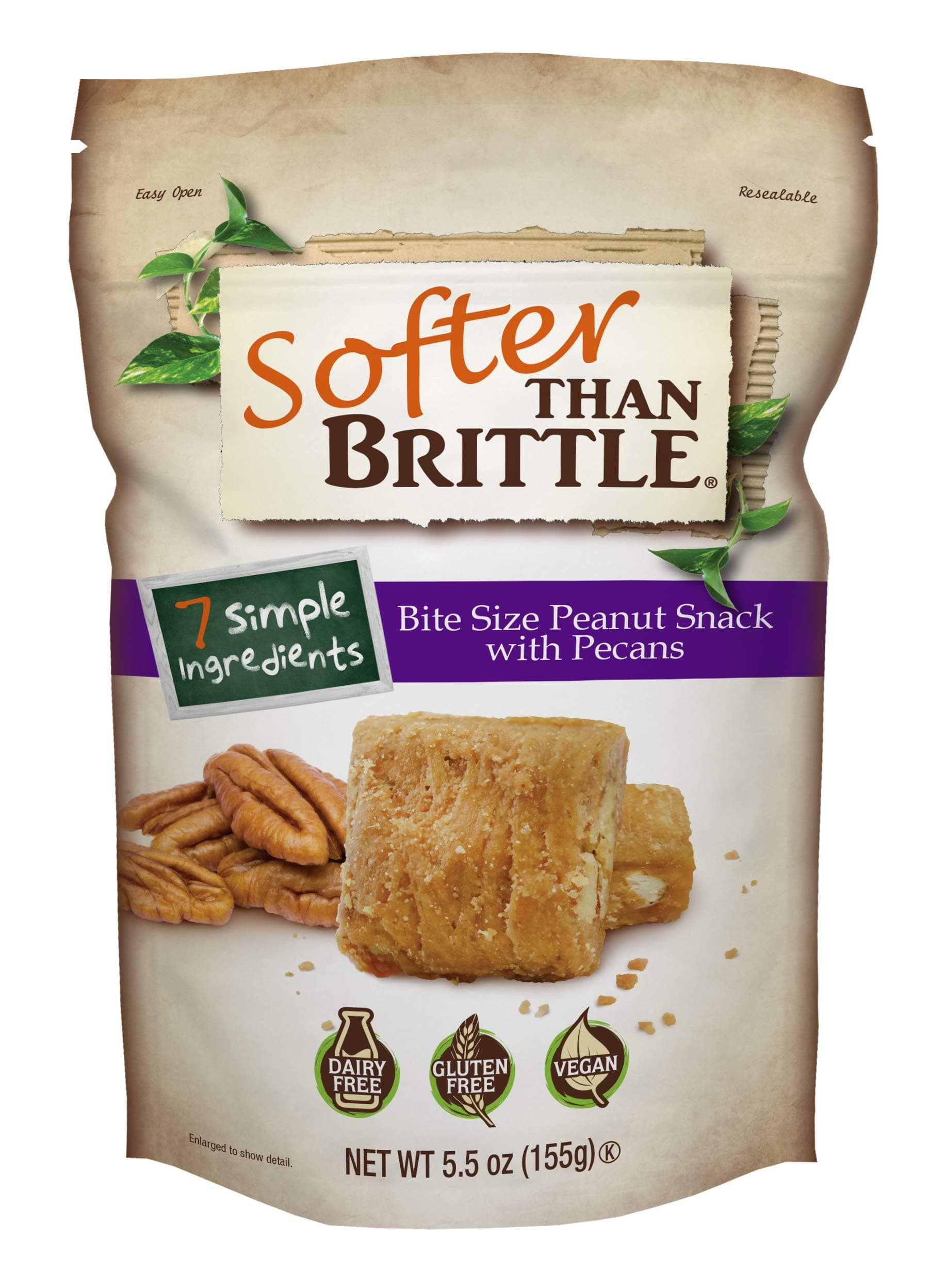 Softer than Brittle Pecan 5.5 oz (ounce)