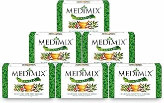 Ayurvedic Classic Soap with 18 Herbs | Combo Pack of 6 | 75g each | Ayurvedic Soap with 18 Herbs | For Healthy & Protected Skin