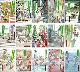 Yotsuba&! Manga 15-book Series Vol 1-15 Set by Kiyohiko Azuma