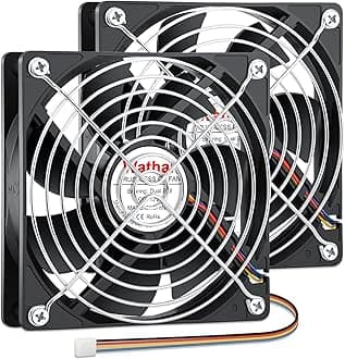 120mm Fan 120mm x 25mm 4Pin 12V DC Brushless Computer Case Cooling Fan