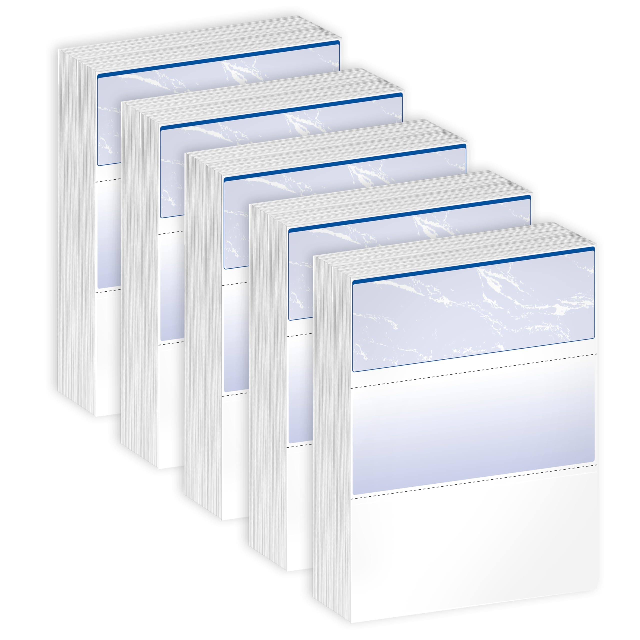 Standard Blue Marble Top Check, 24 lb, 8.5 x 11 Inches, 2500 Sheets (04501C)