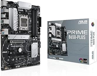 ASUS Prime B650-PLUS AMD B650 AM5 Ryzen™ Desktop 9000 8000 & 7000 ATX Motherboard, DDR5, PCIe 5.0 M.2, 2.5Gb LAN, DP, HDMI®, SATA 6Gbps, USB 3.2 Gen 2 & 1 Type-C®, BIOS Flashback™, USB4®. support