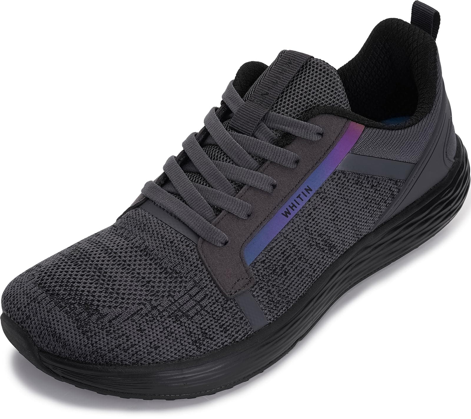 Men's Wide Toe Box + Zero Drop Sole Road Running Shoes | Rubber Outsole