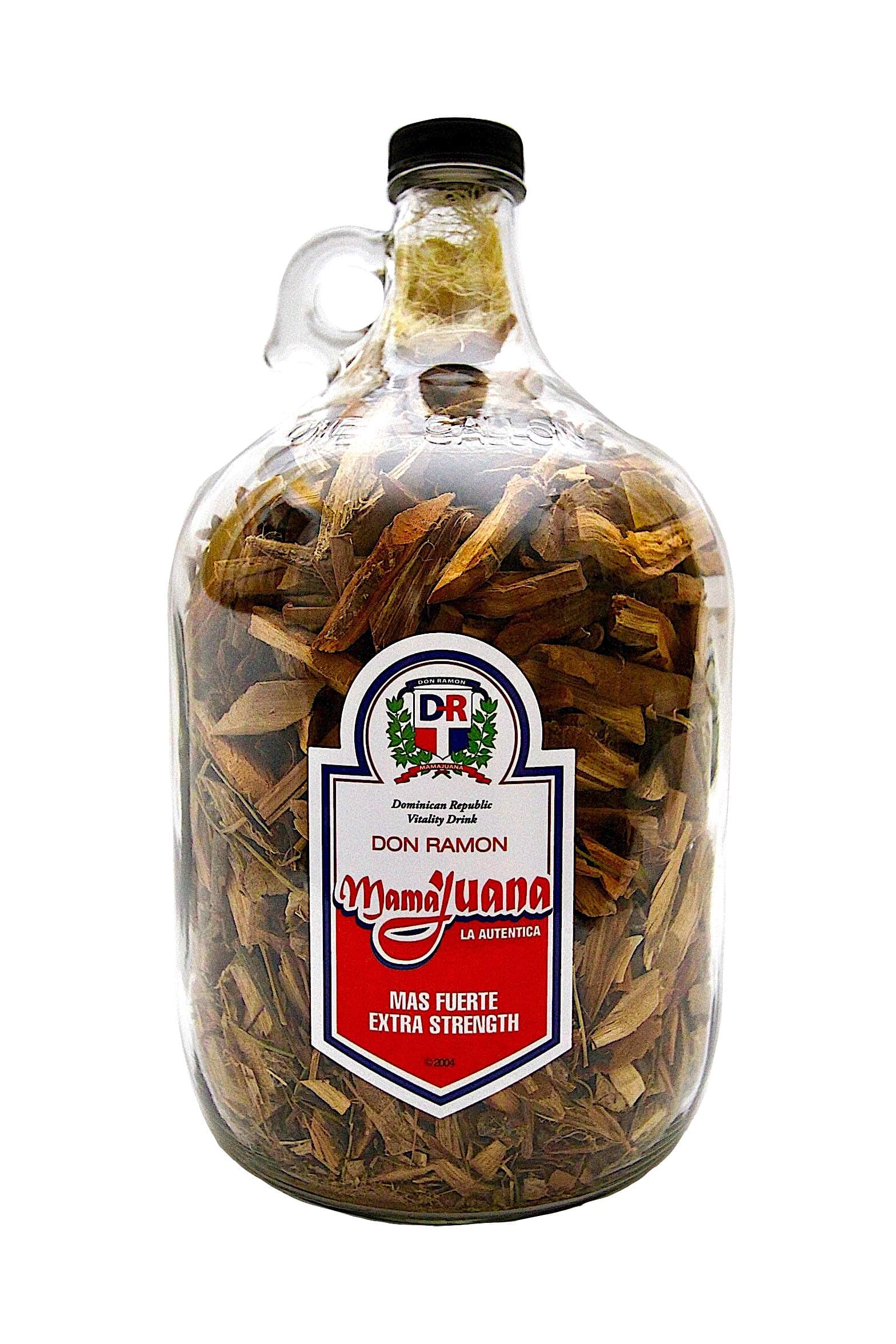 - Don Ramon mamajuana do-it-yourself kit including 1-gallon glass jug with extra cinnamon & extra clavo.