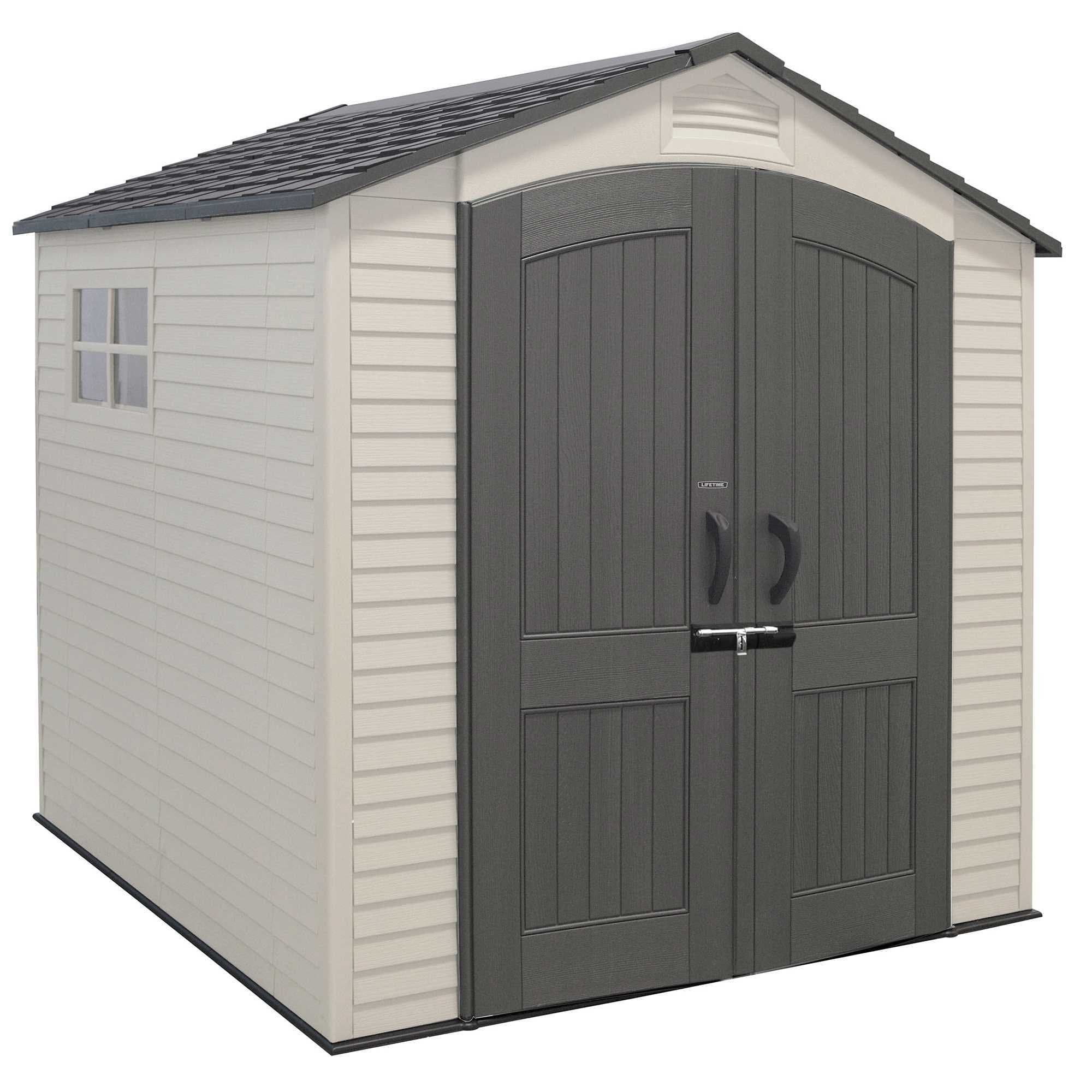 Lifetime Outdoor Storage Shed 7x7 Feet LFT-60042