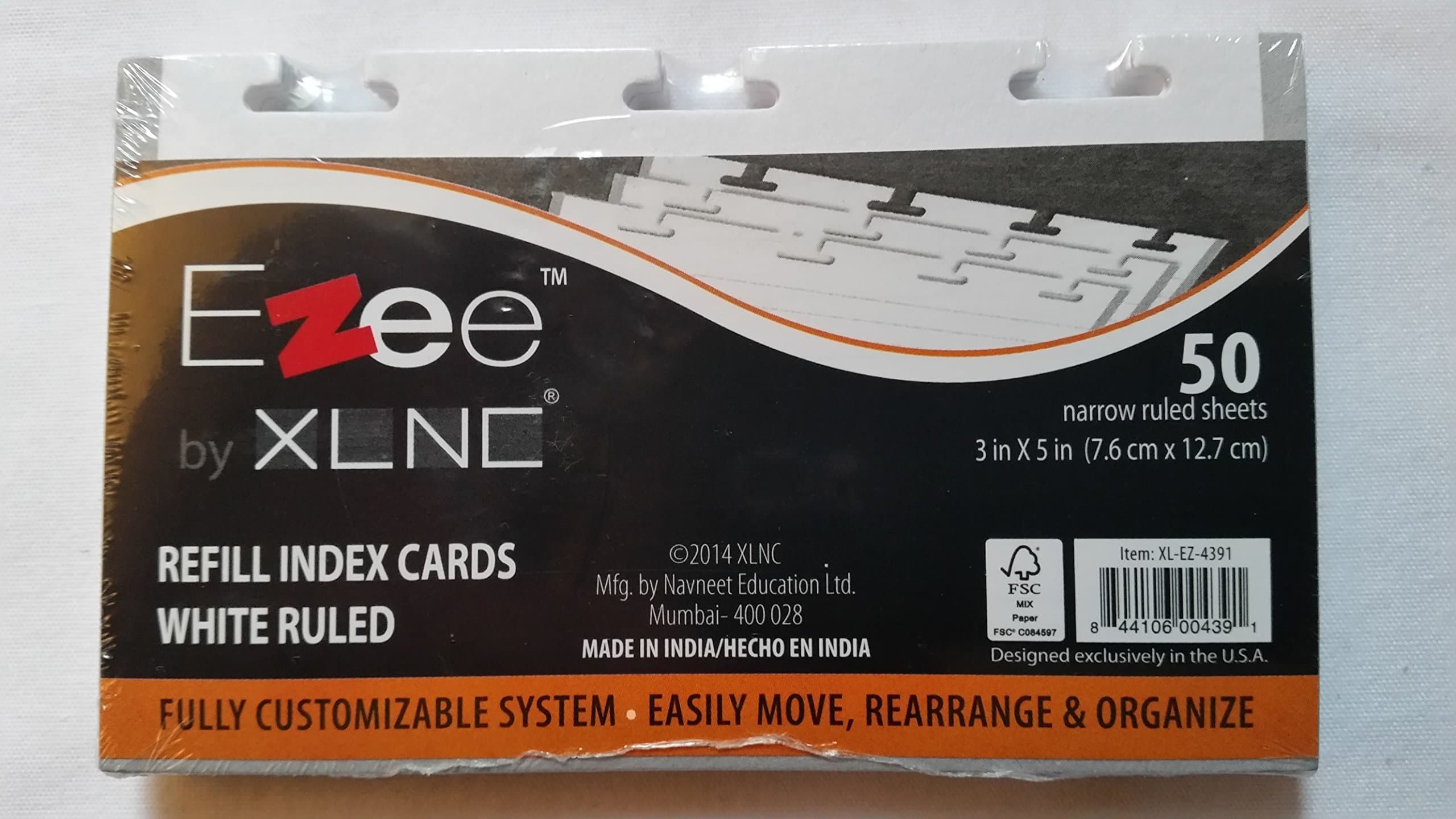 Ezee Index Cards Refill 50ct