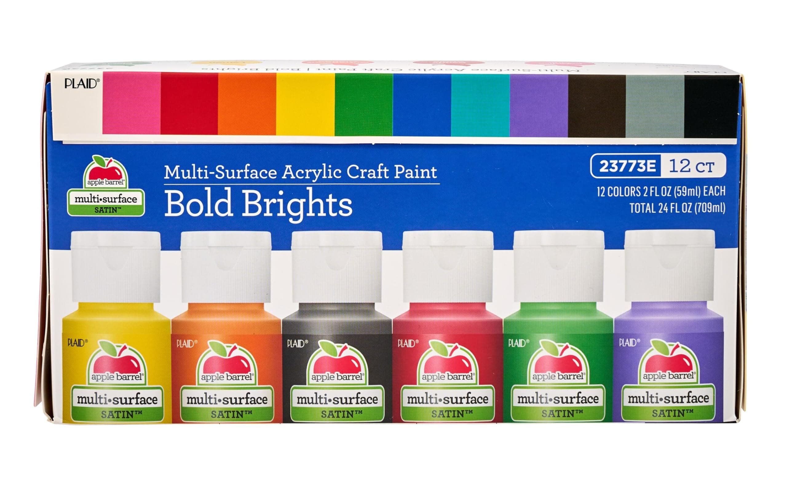Apple Barrel Essentials Paint Set, 12