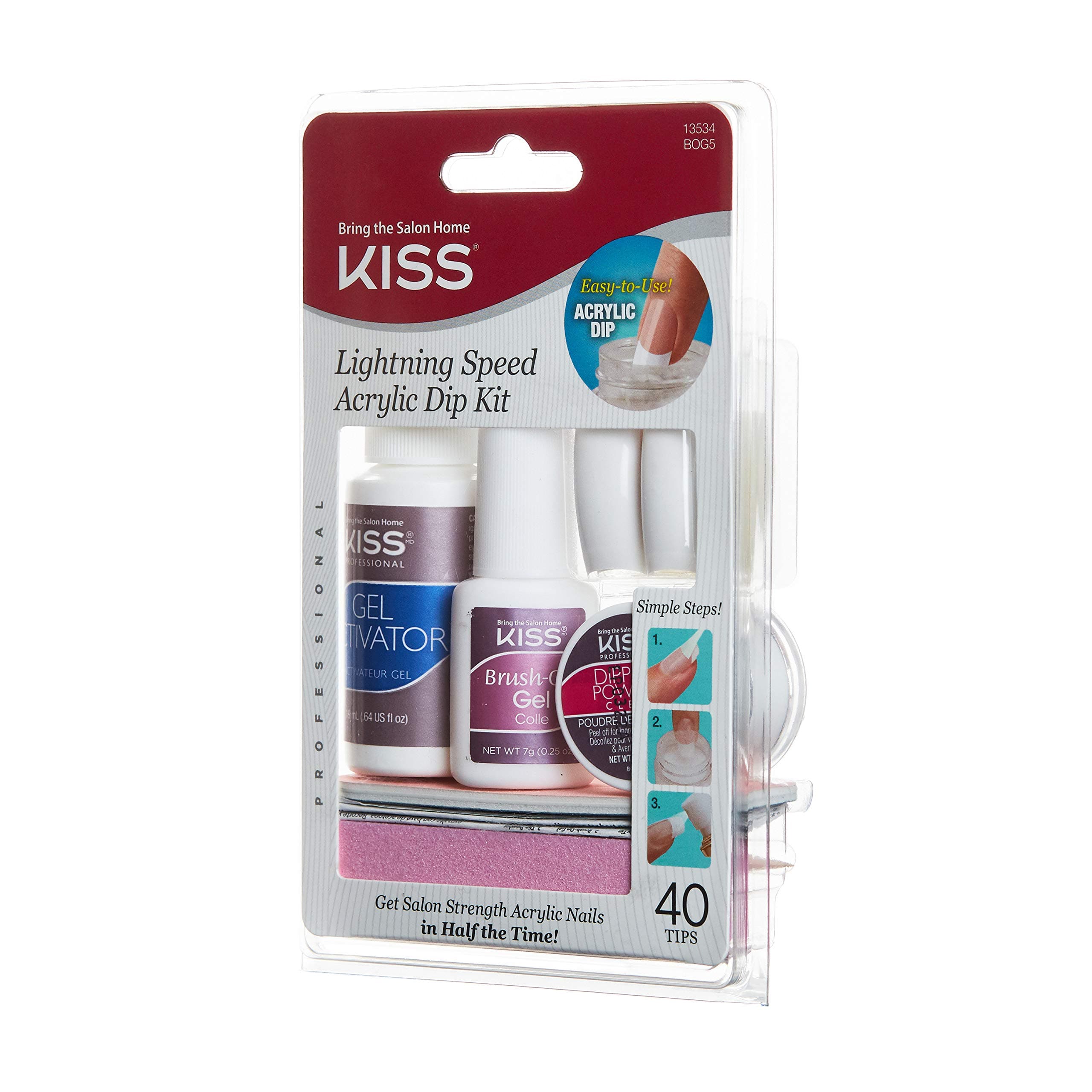 Kiss Products Lightning Speed Nails Kit