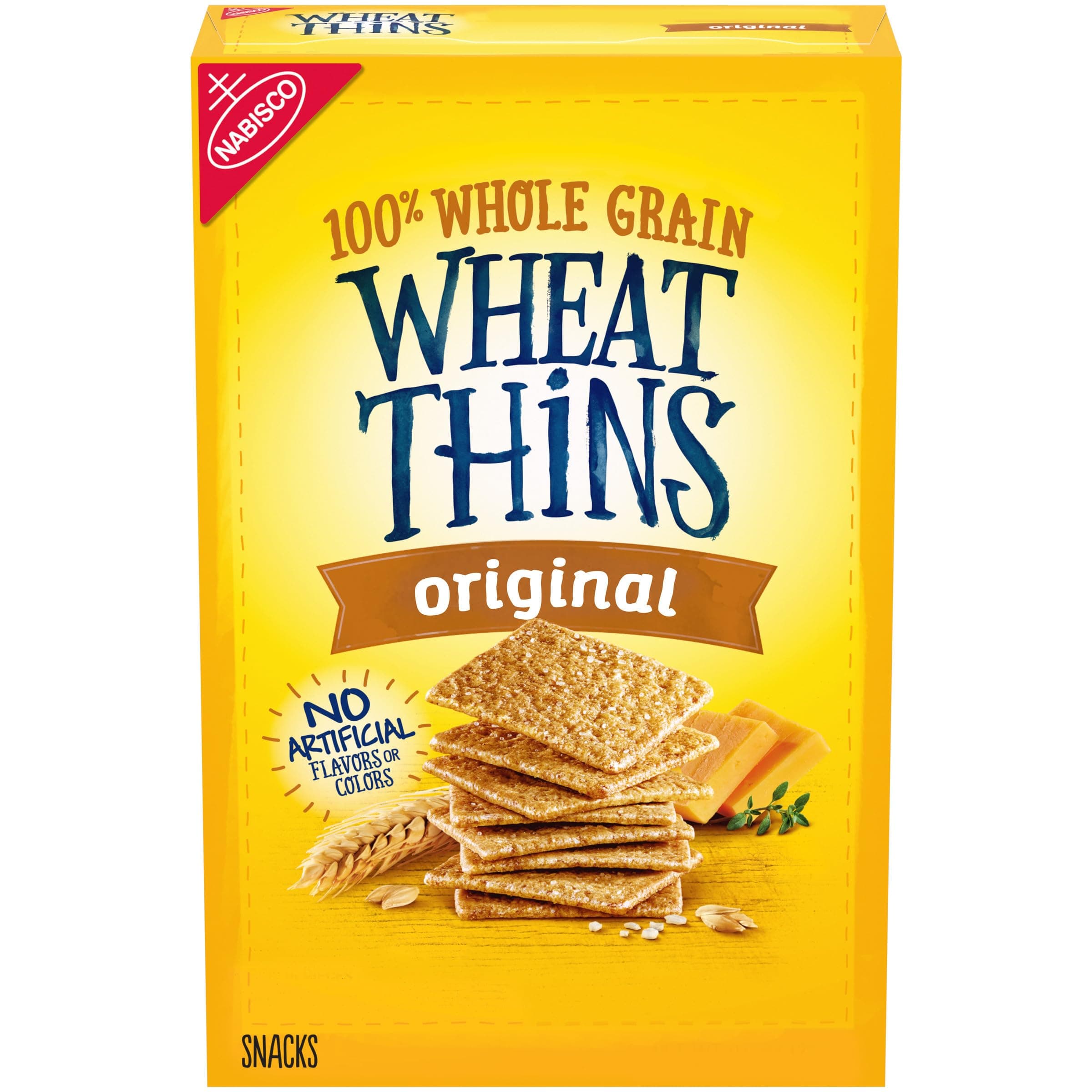 Wheat Thins Original Whole Grain Wheat Crackers, 8.5 Oz, 1Count