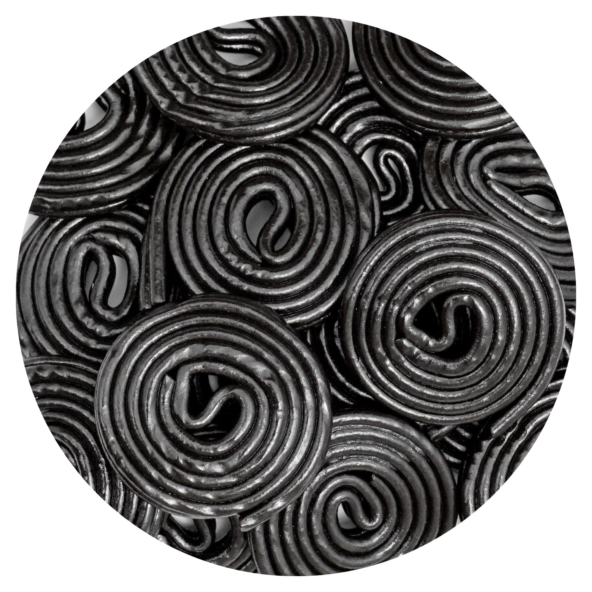 Broadway Black Licorice Wheels Candy, 4.4 Pound Bulk Bag, Licorice Wheels Candy