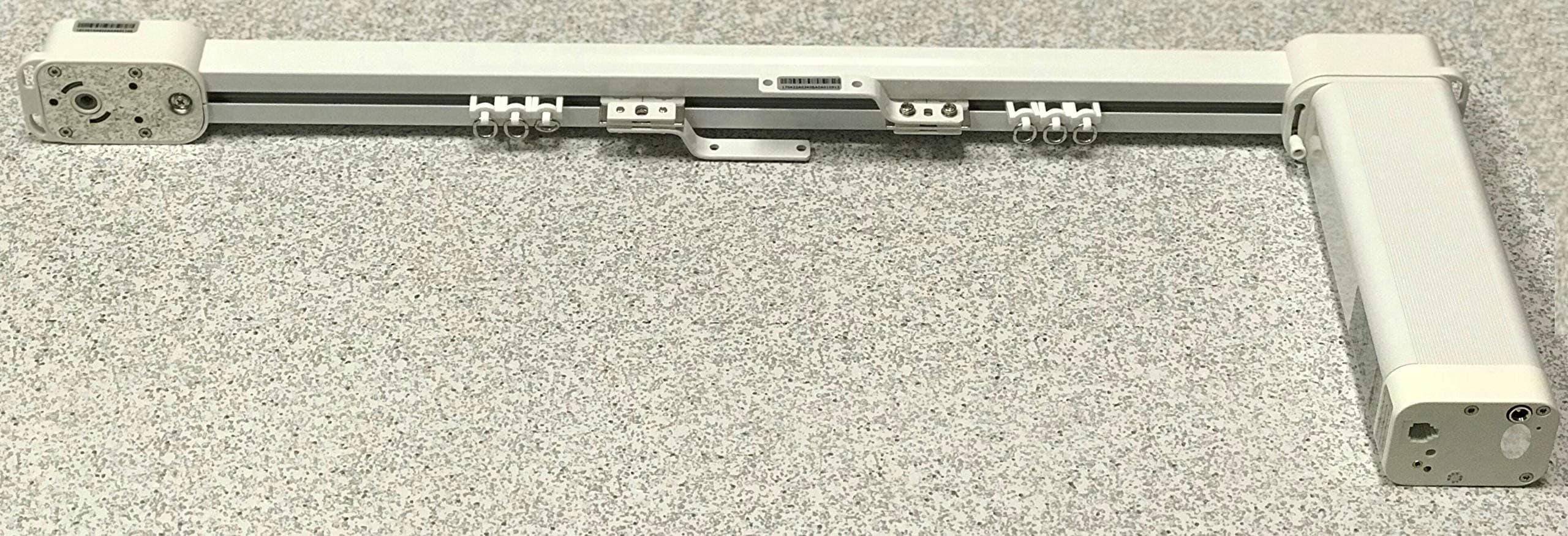 Electric Remote Controlled Drapery System W/10' Track CL-920A by Curtain Call (Center Open with Wall Brackets)